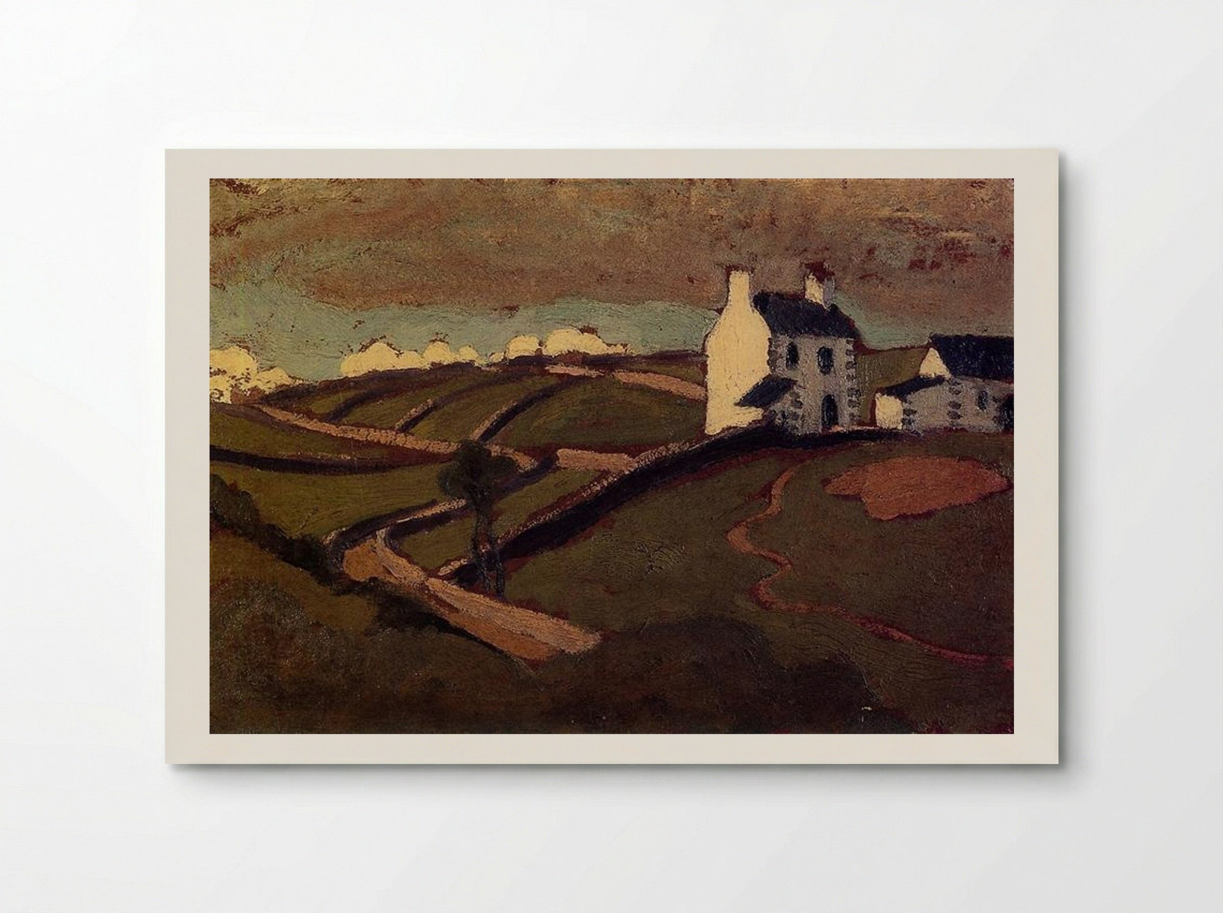 White House at Audierne - Roger de La Fresnaye - Poster