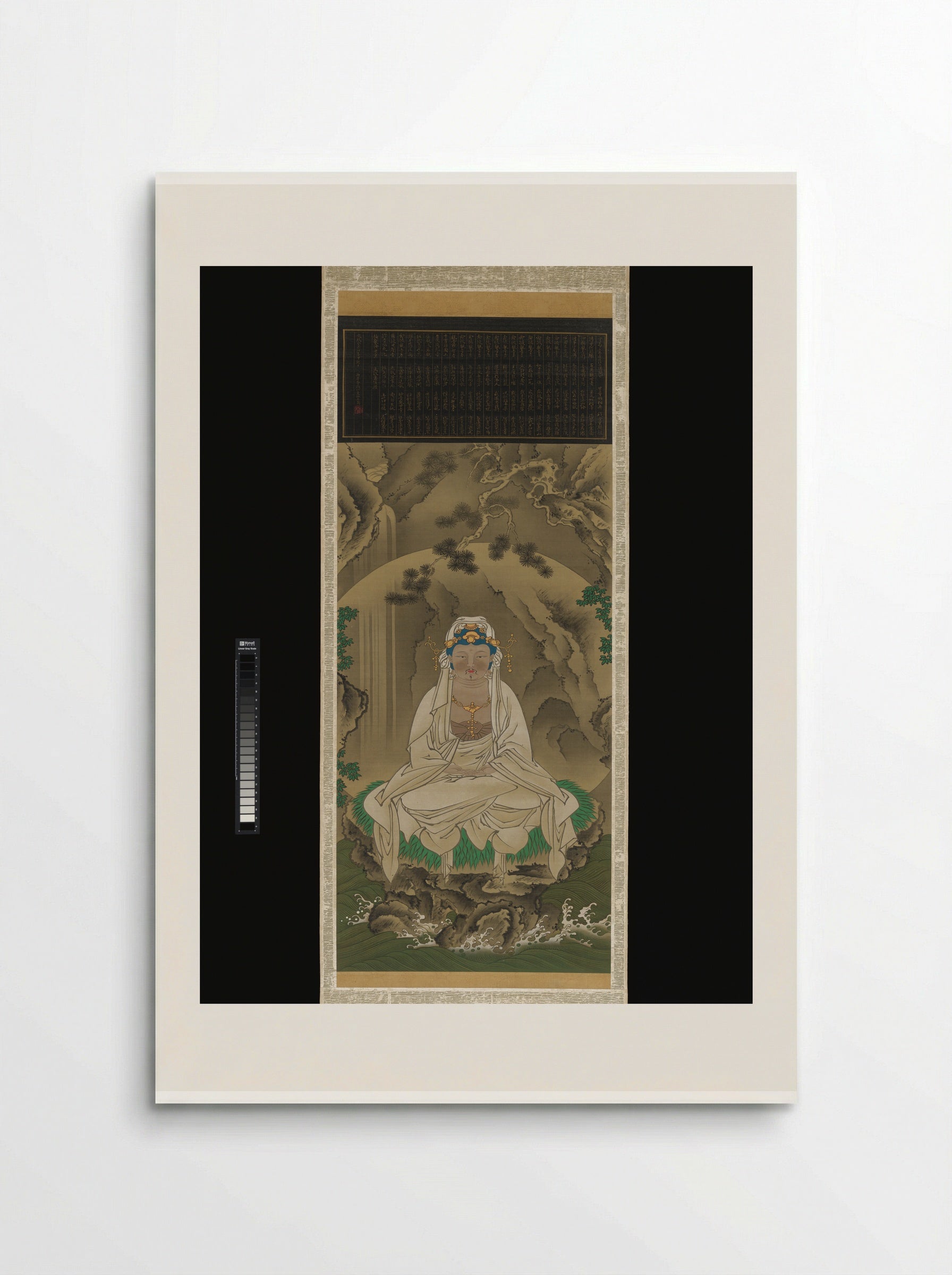 White-Robed Kannon - Sakai Hōitsu - Poster