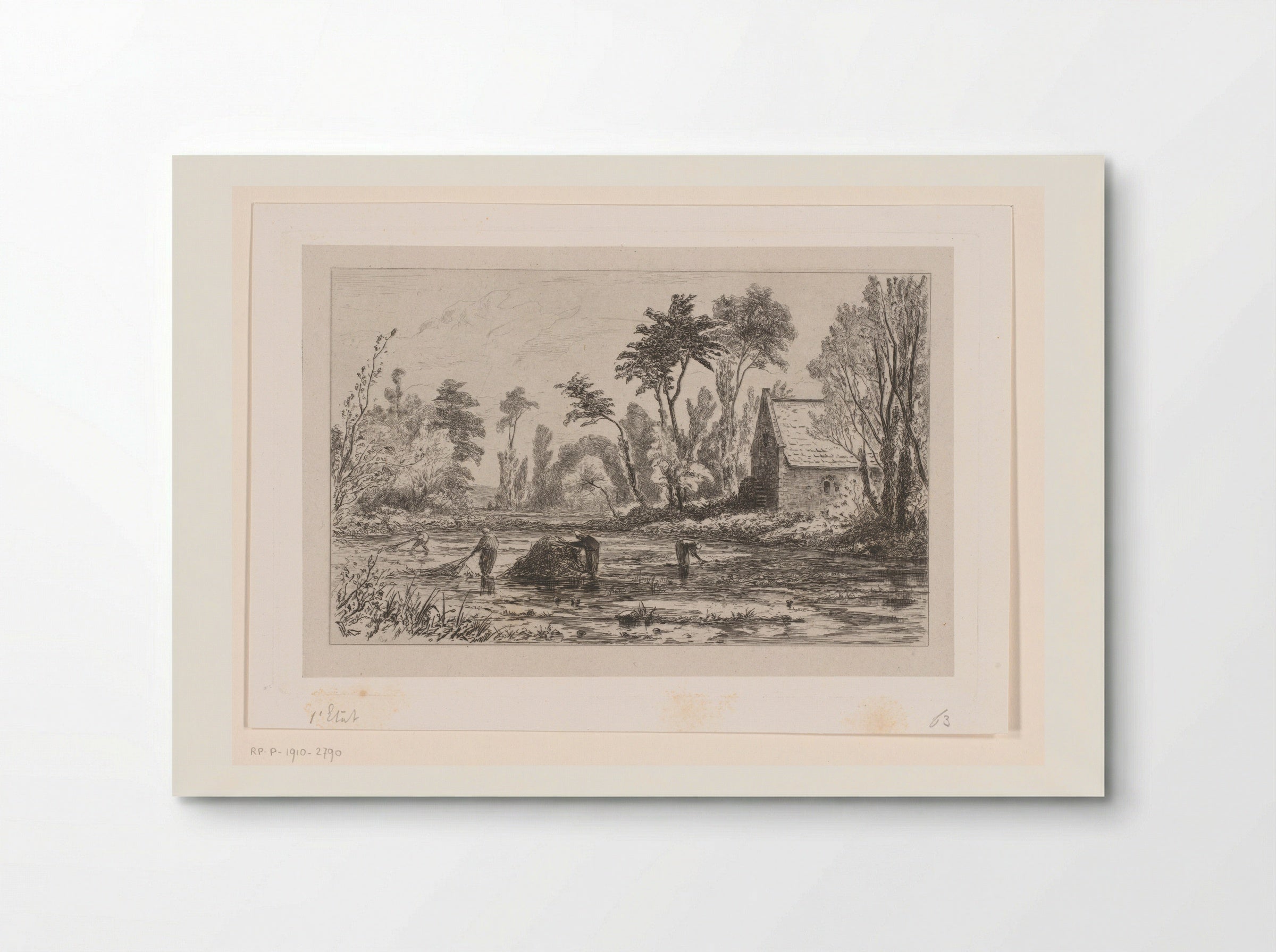 Wieroogst bij Veules - Carel Nicolaas Storm van 's-Gravesande - Poster