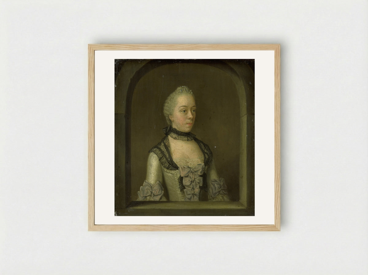 Wilhelmina Hillegonda Schuyt - Tibout Regters - Framed Print Wood