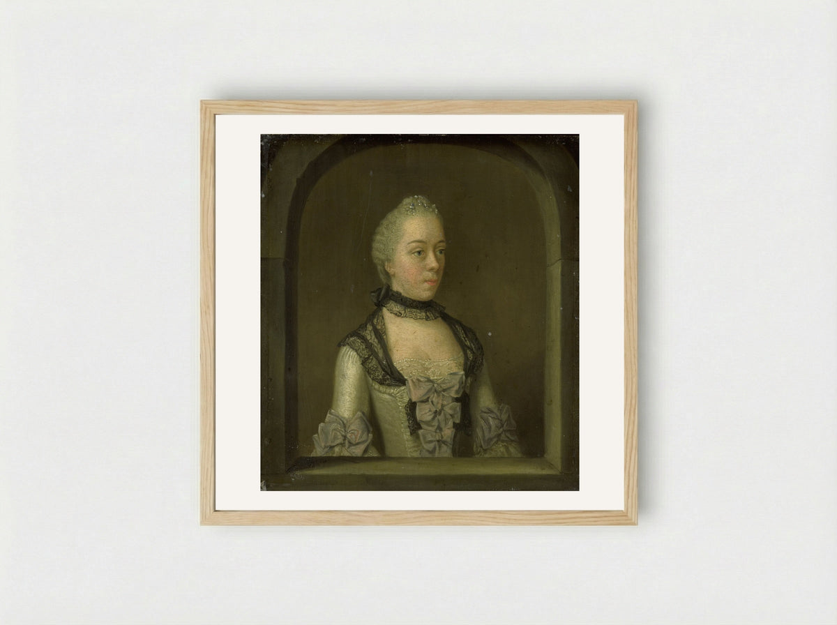 Wilhelmina Hillegonda Schuyt - Tibout Regters - Framed Print Wood