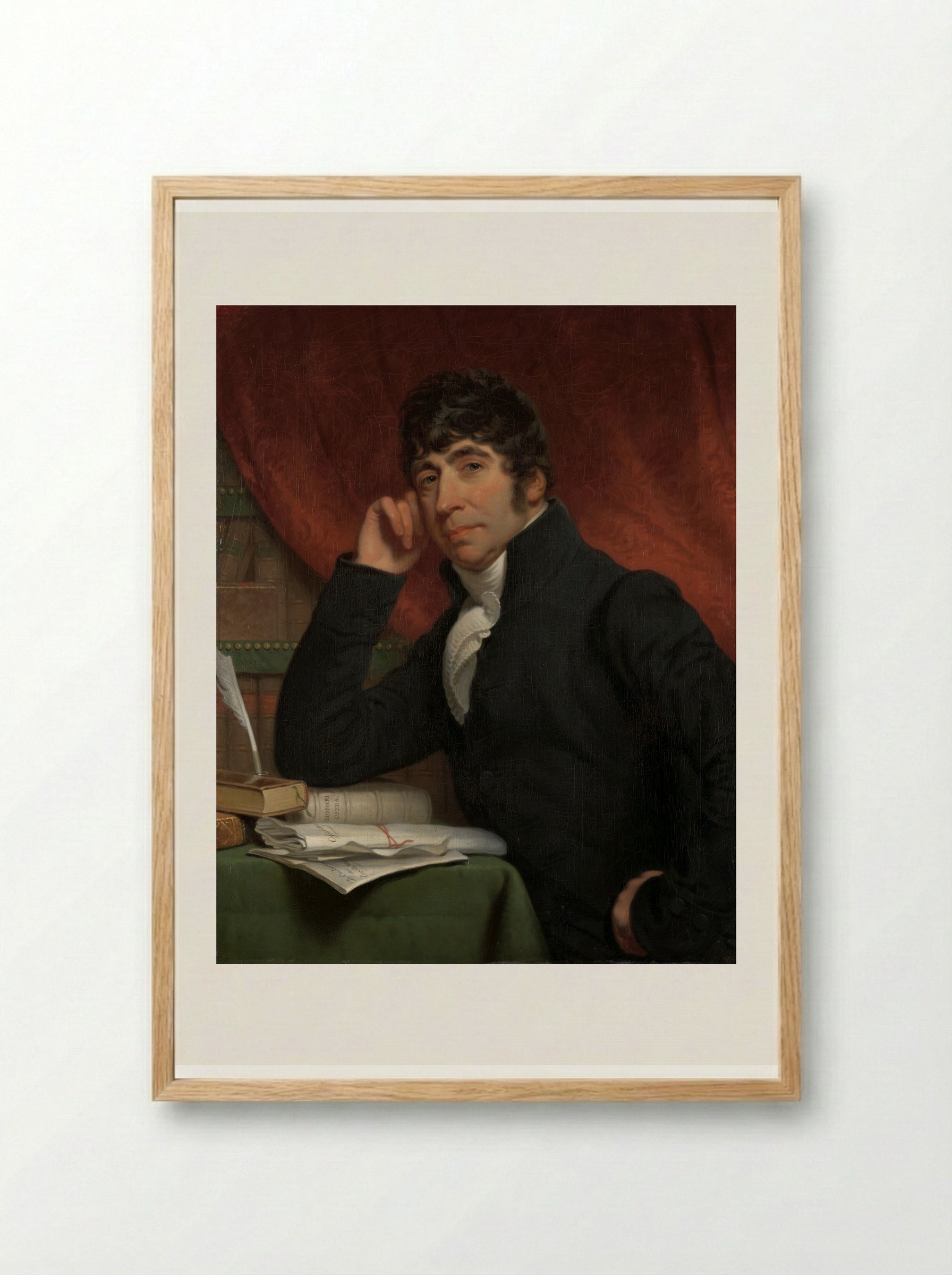 Willem Bilderdijk - Charles Howard Hodges - Framed Print Wood