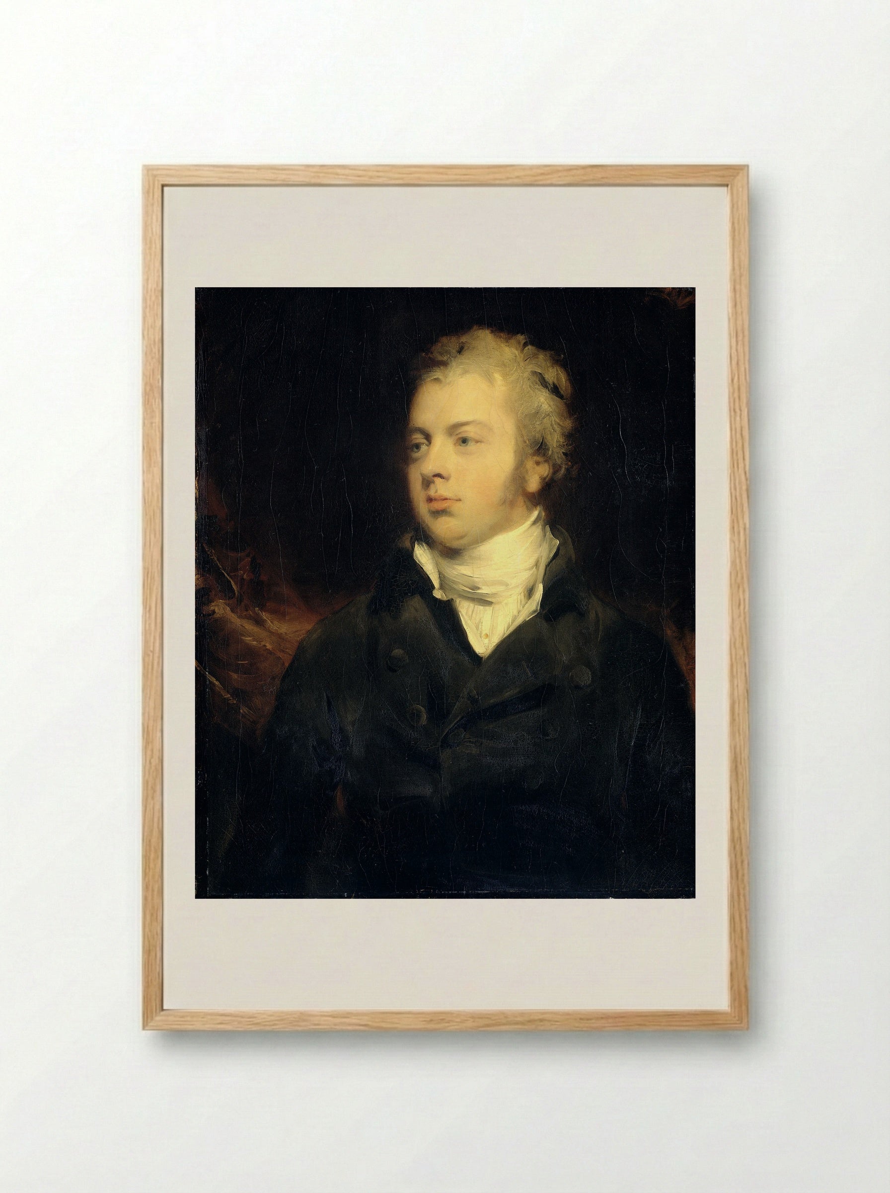Willem Ferdinand Mogge Muilman - Sir Thomas Lawrence - Framed Print Wood