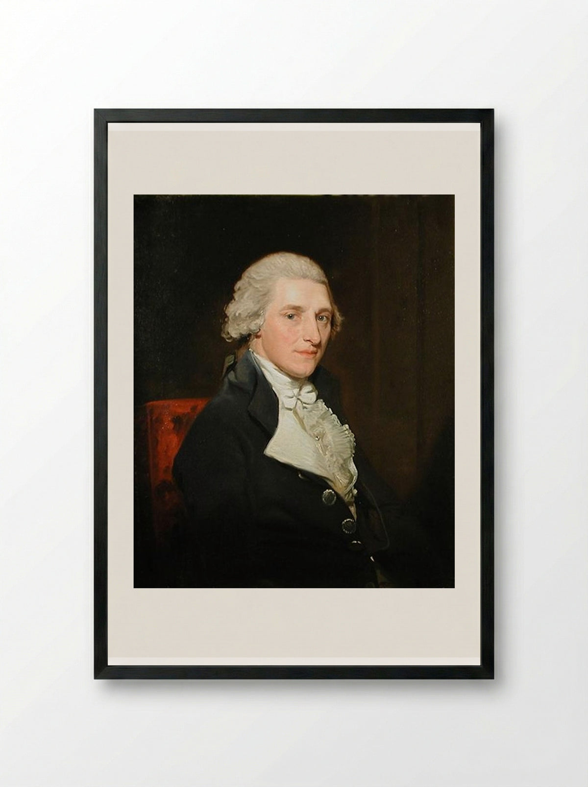 William Boteler - John Hoppner - Framed Print Black
