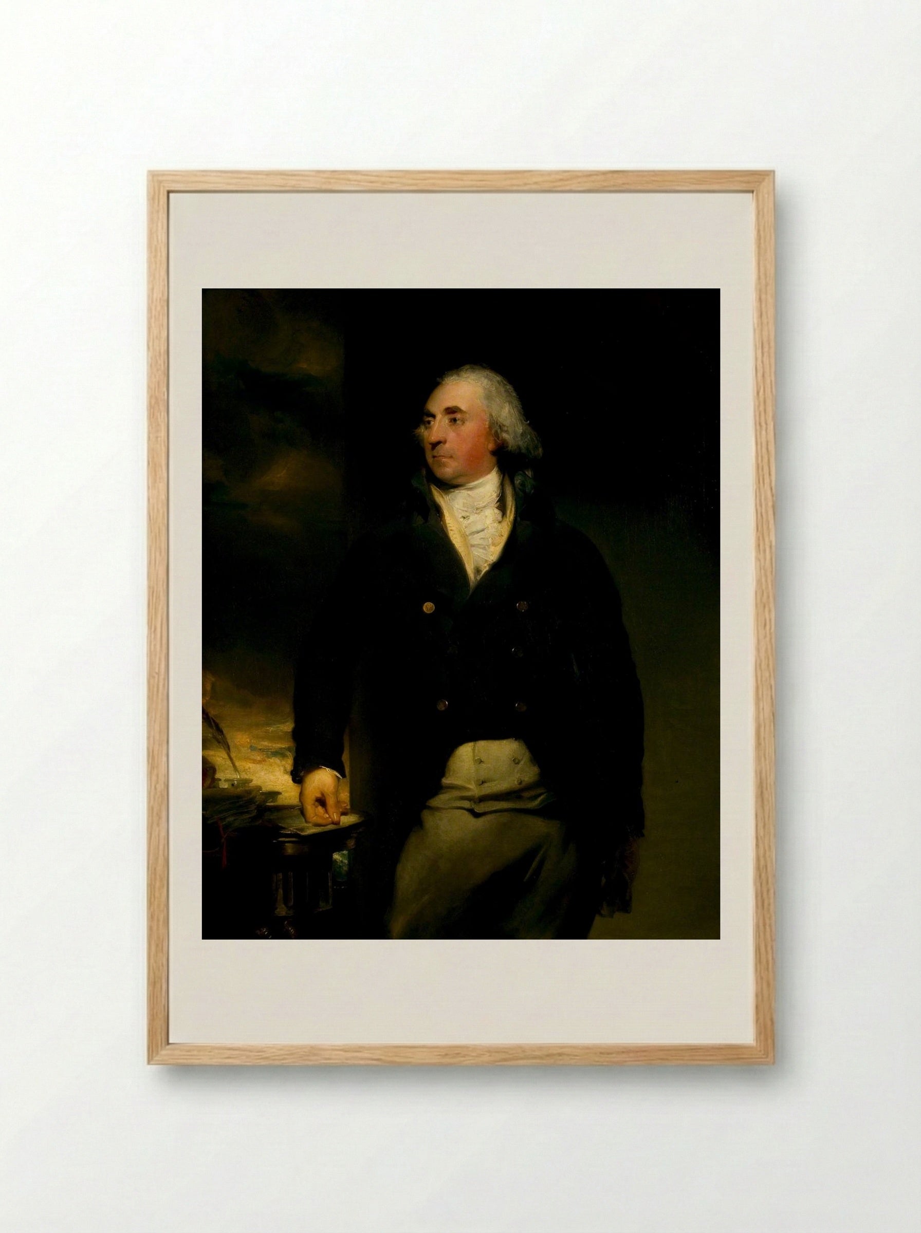 William Brabazon - Sir Thomas Lawrence - Framed Print Wood