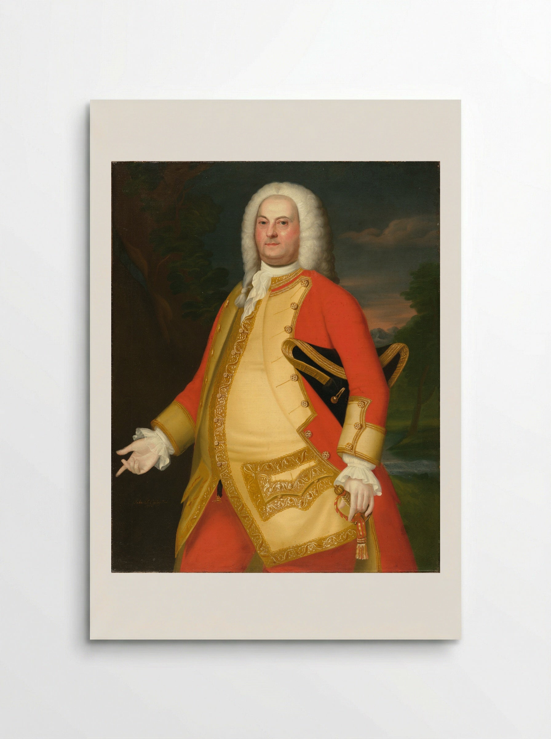 William Brattle - John Singleton Copley - Poster