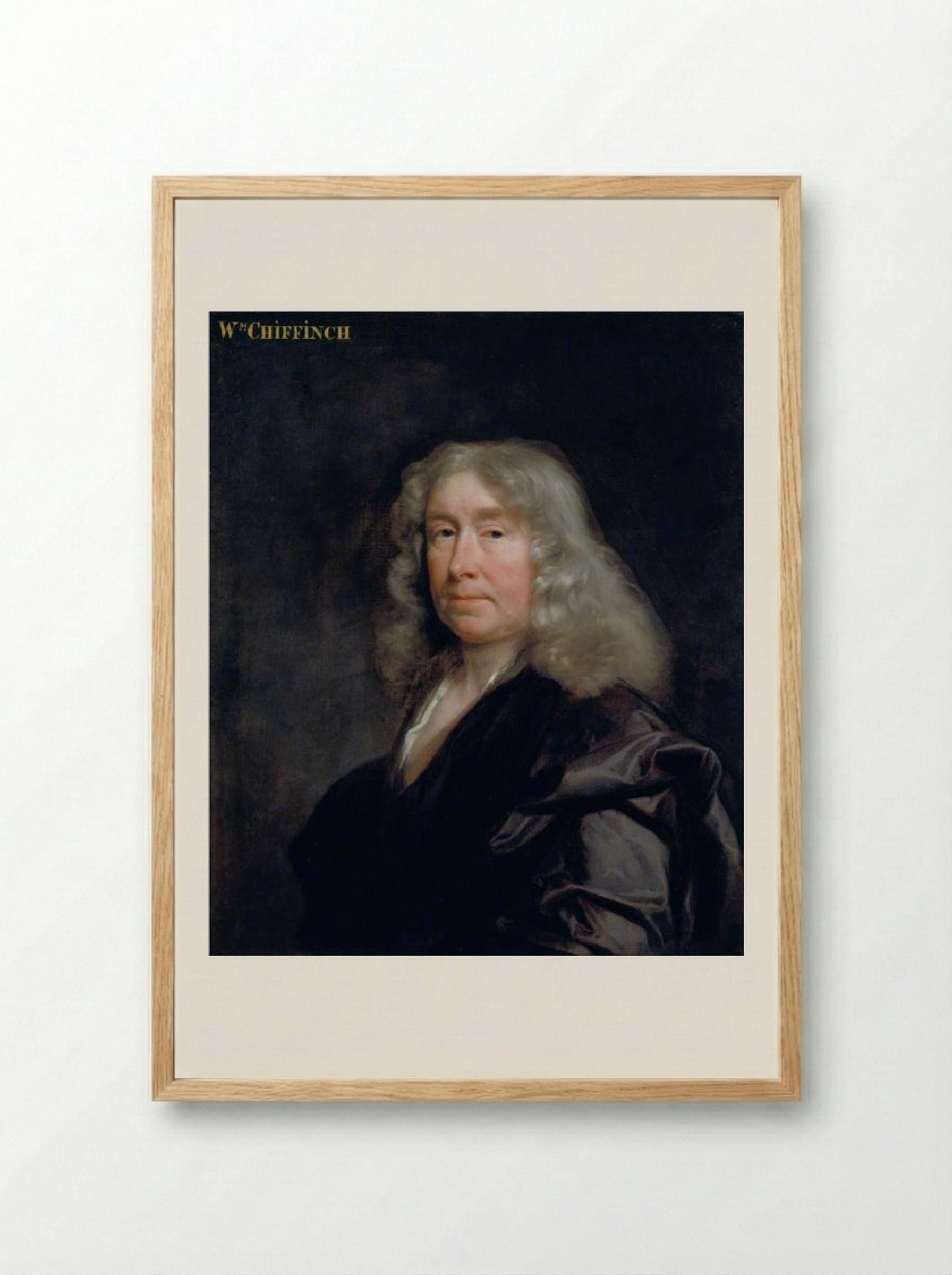 William Chiffinch - John Riley - Framed Print Wood