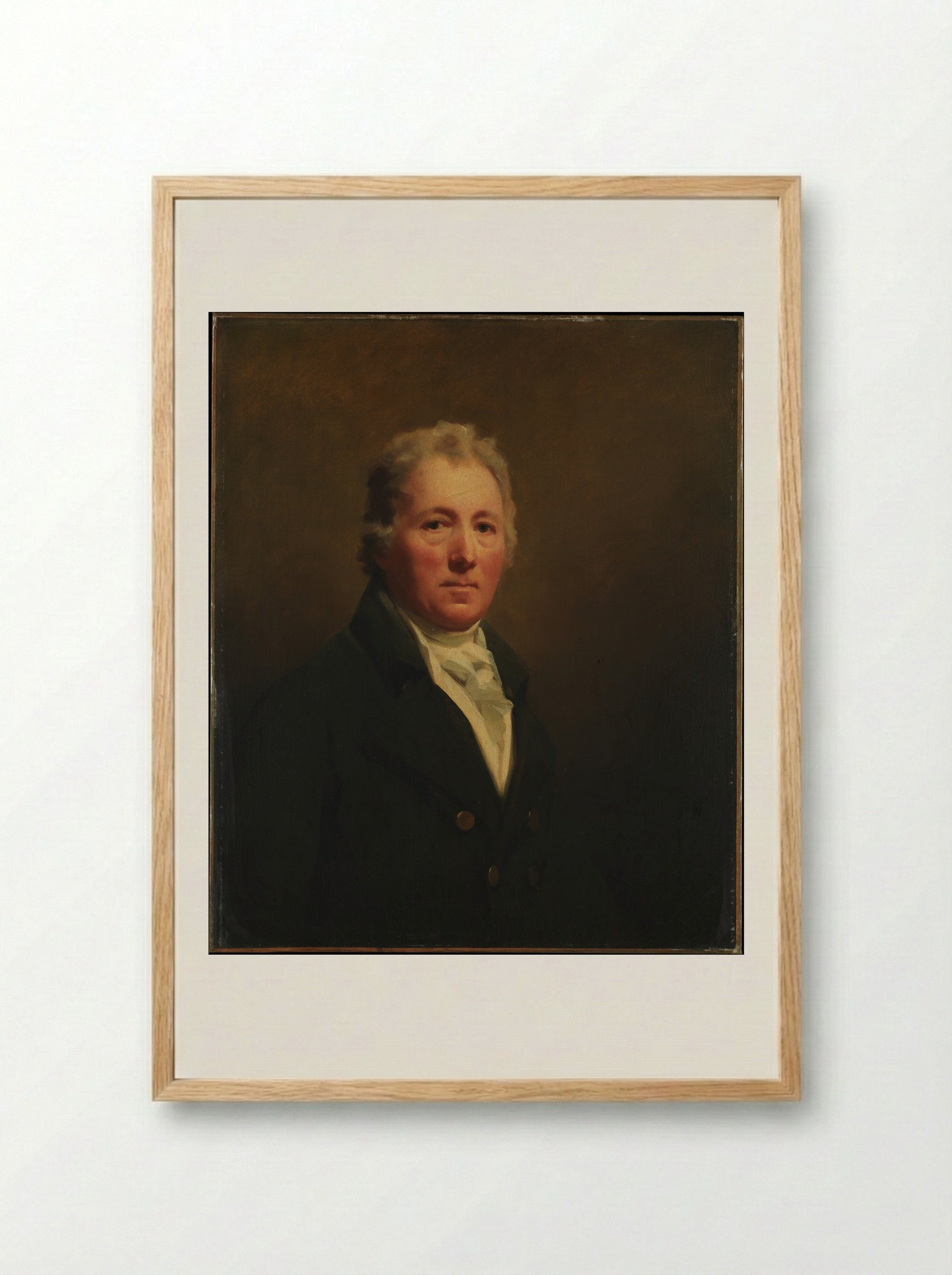 William Forsyth (1749-1814) - Sir Henry Raeburn - Framed Print Wood