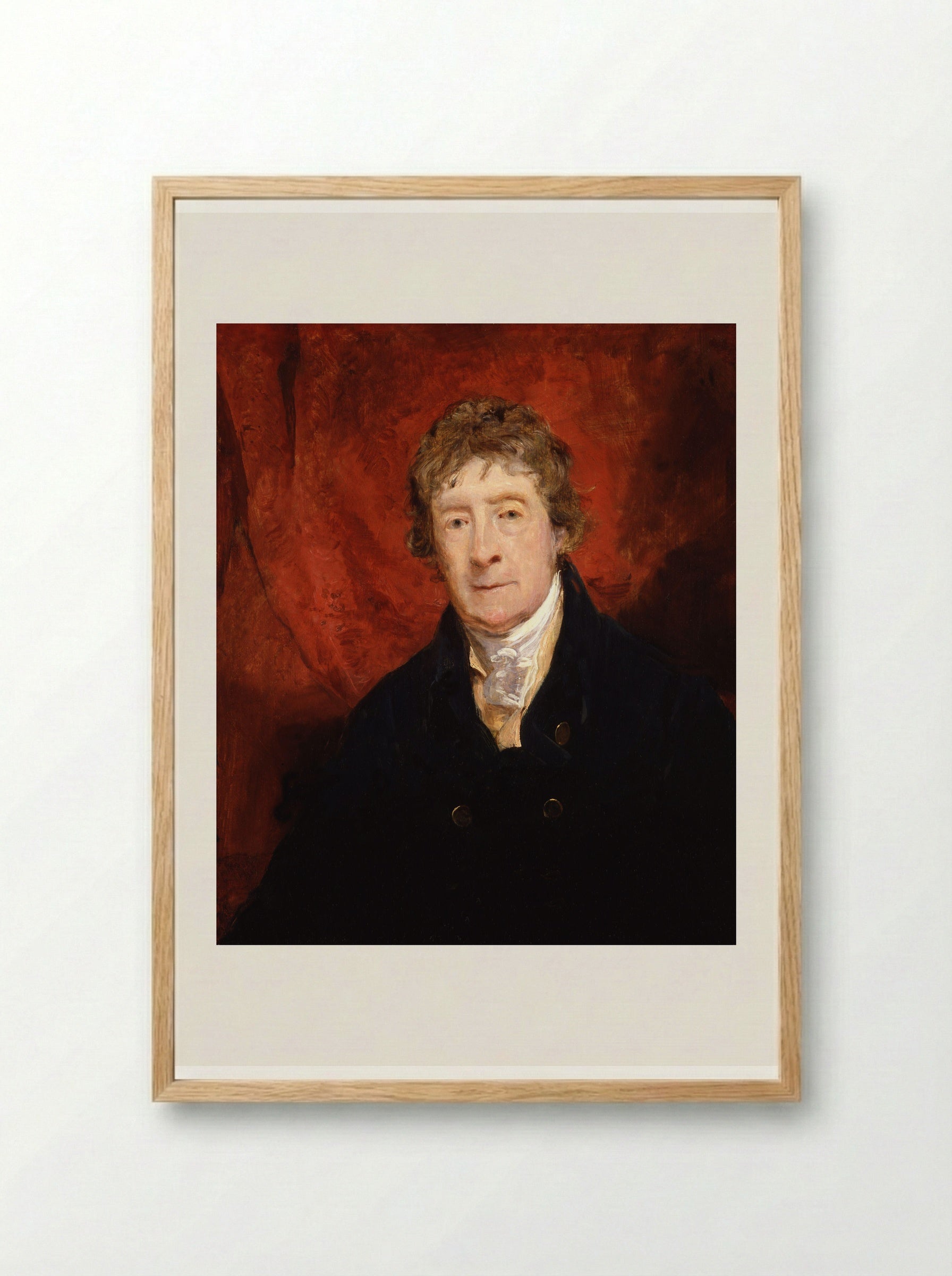 William ('Gentleman') Smith - John Jackson - Framed Print Wood