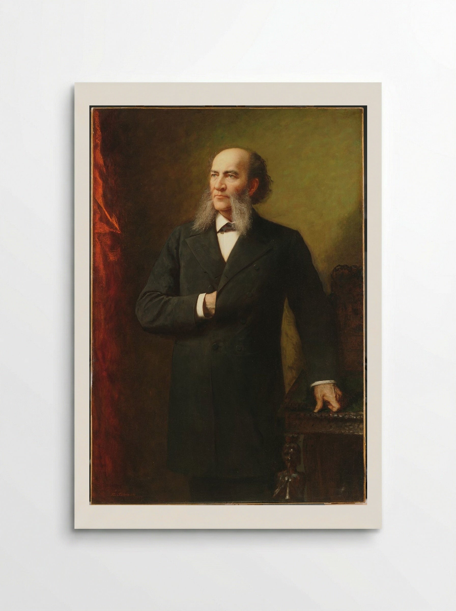 William Hayes Fogg - Eastman Johnson - Poster