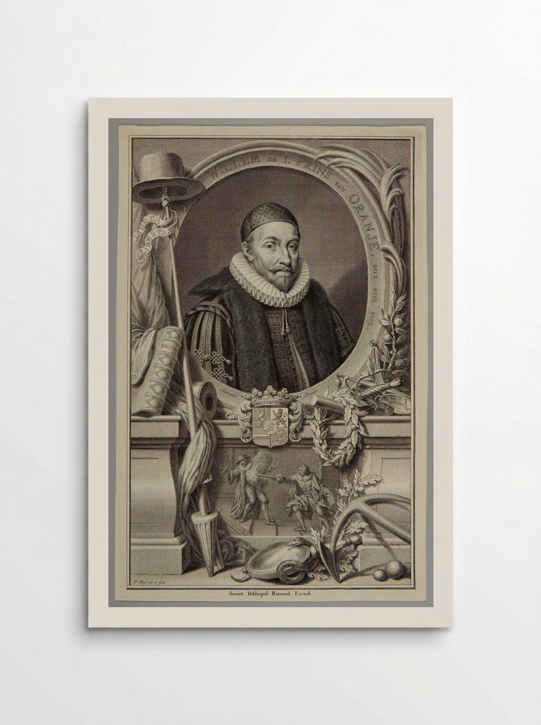 William I of Nassau, Prince of Orange - Pieter Tanjé - Poster