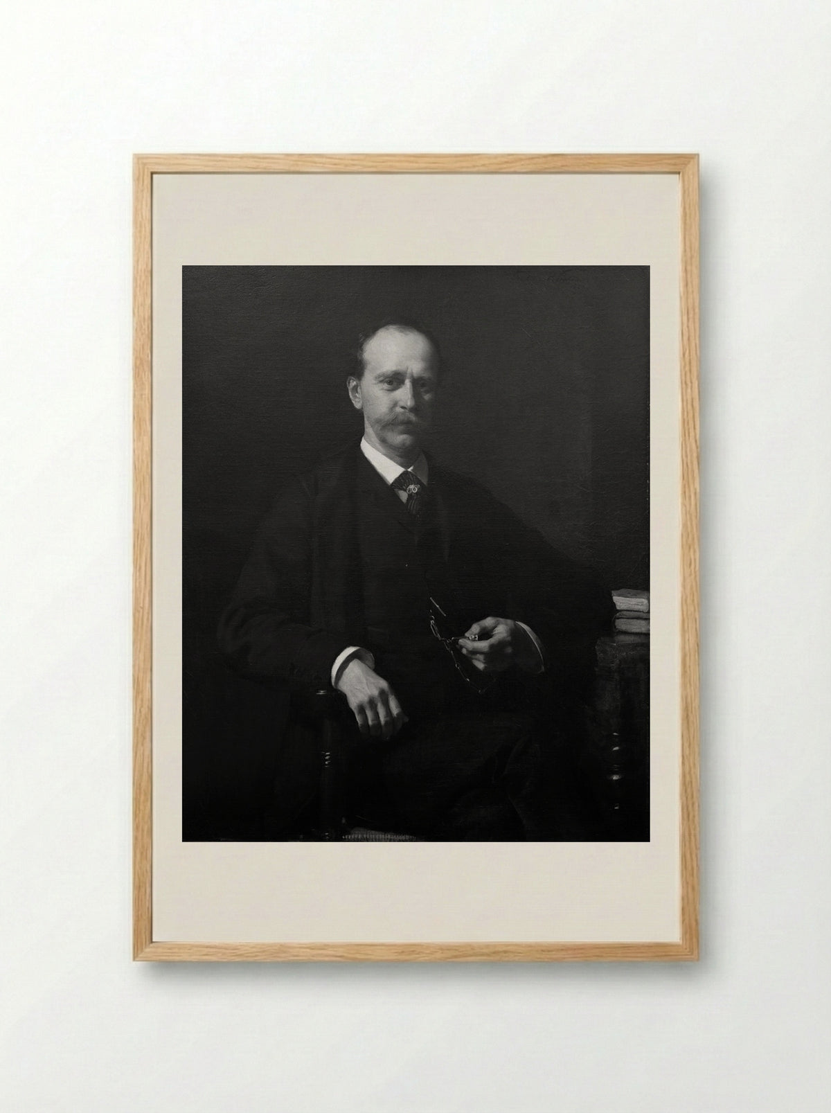 William Lambert Richardson - Frederic Porter Vinton - Framed Print Wood