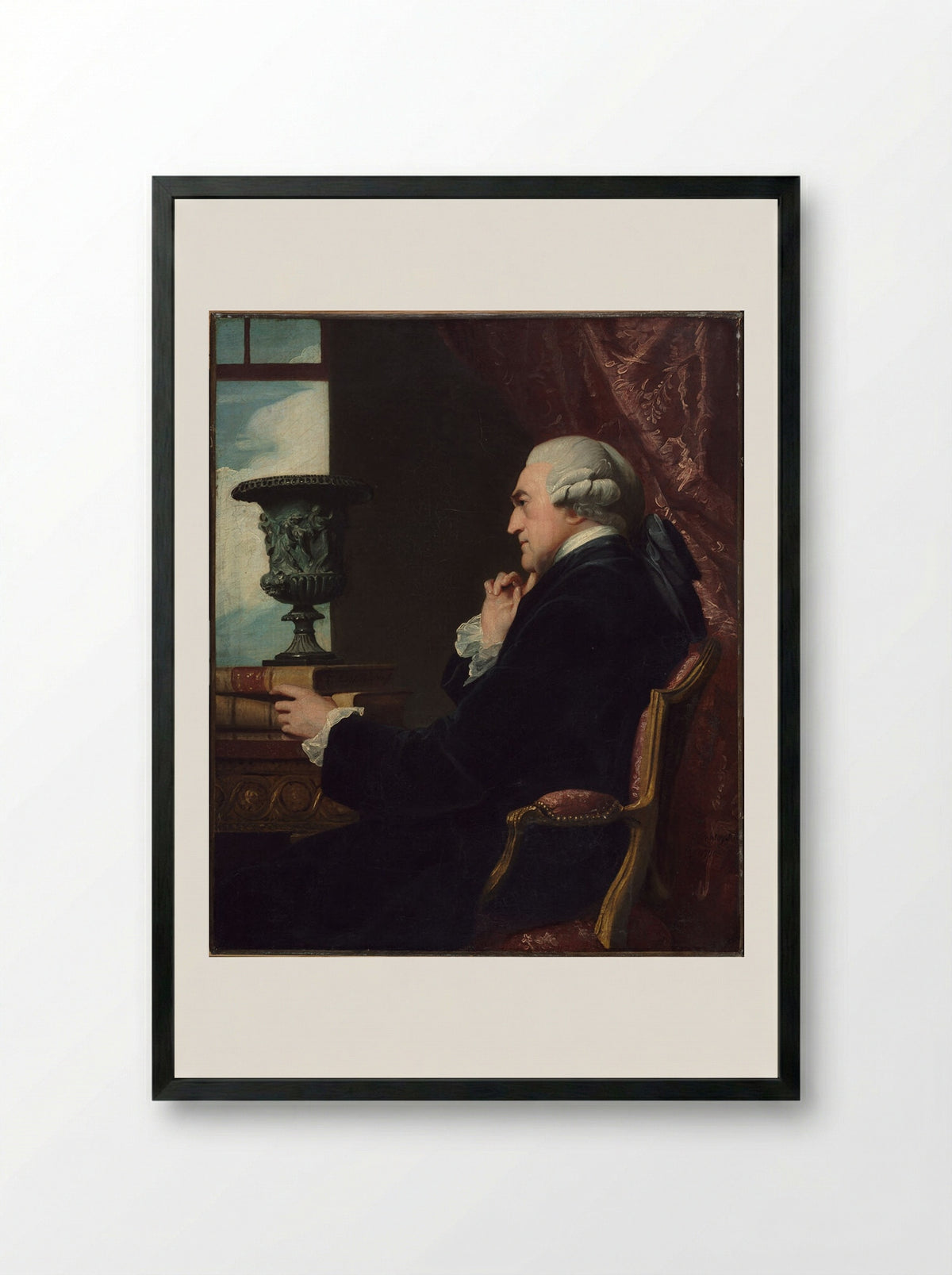 William Ponsonby, 2nd Earl of Bessborough - John Singleton Copley - Framed Print Black