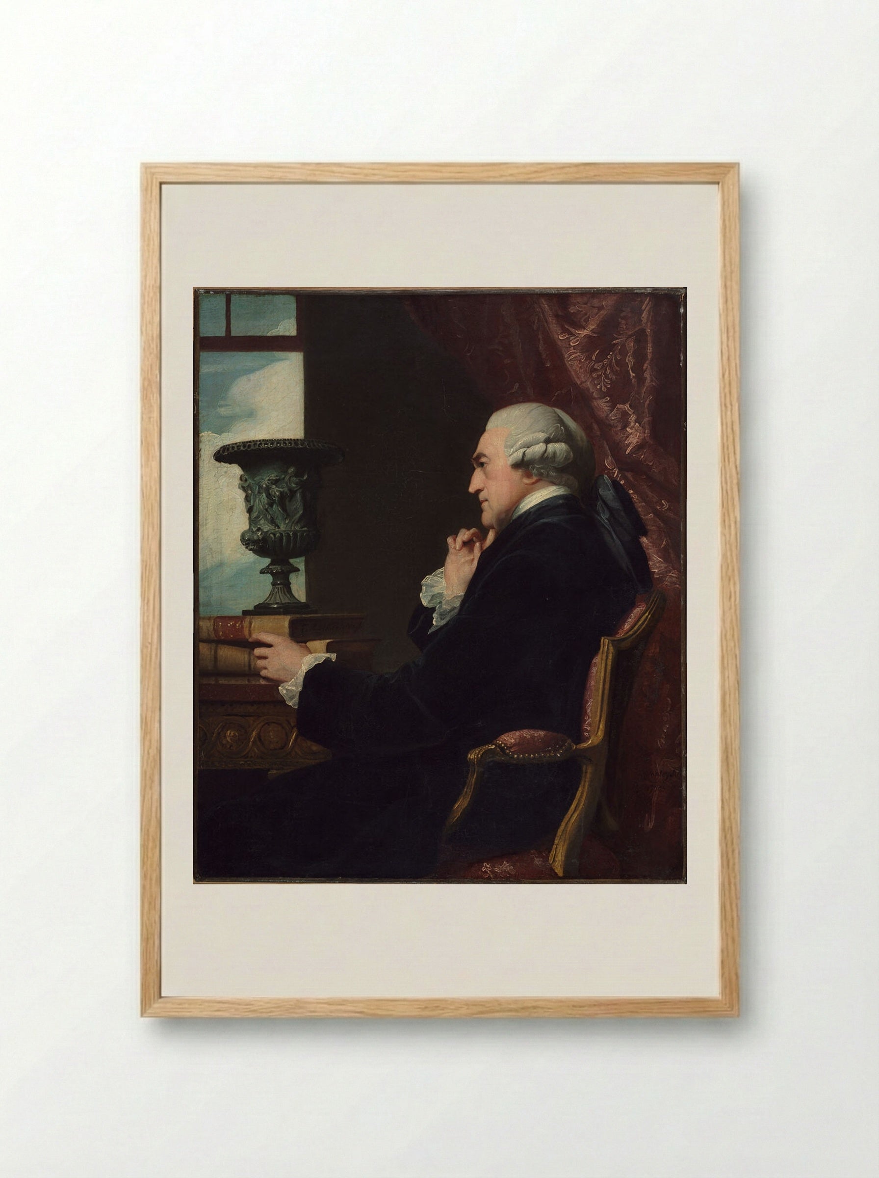 William Ponsonby, 2nd Earl of Bessborough - John Singleton Copley - Framed Print Wood
