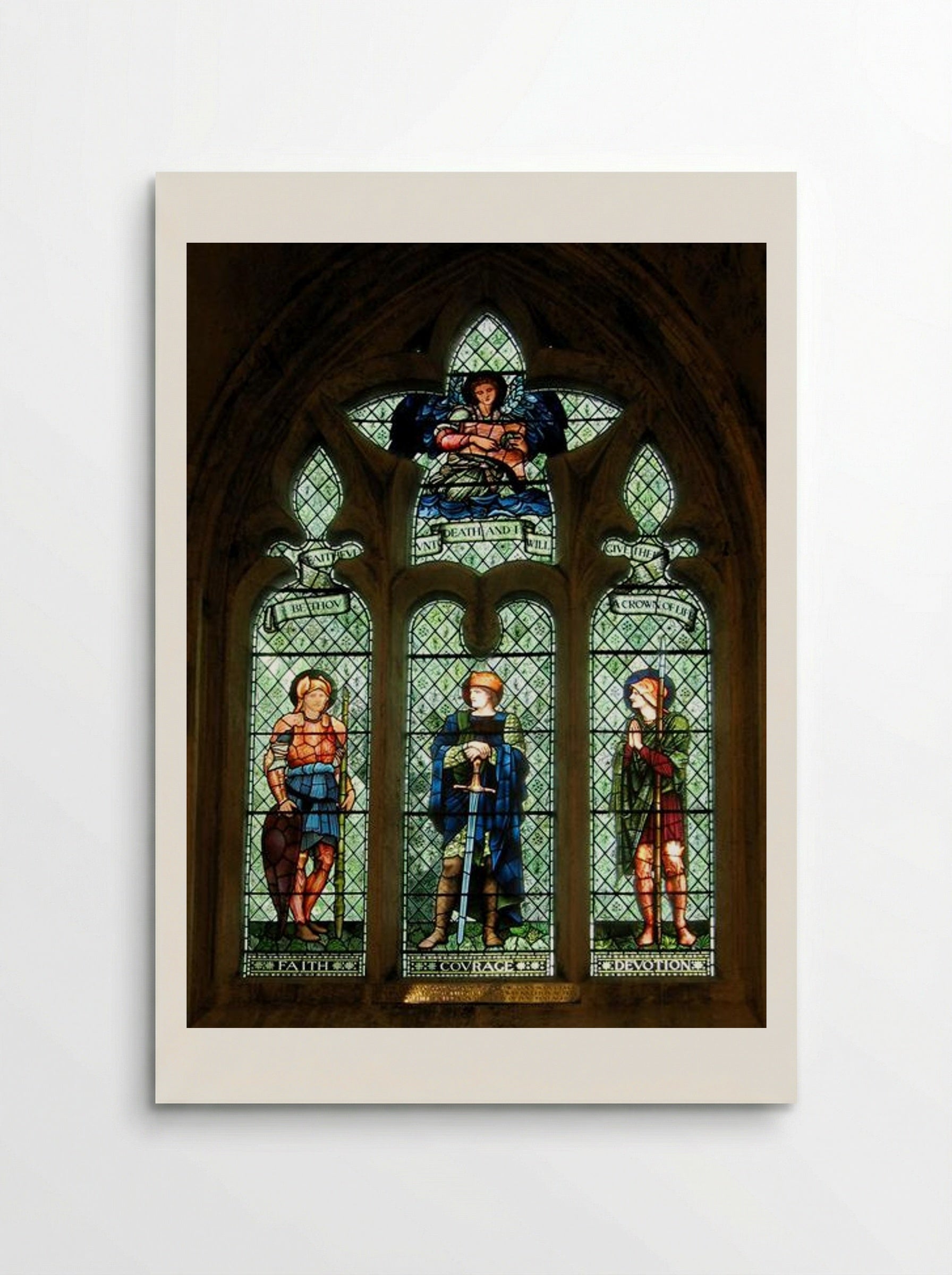 William Scott Luce Memorial Window - Edward Burne-Jones - Poster