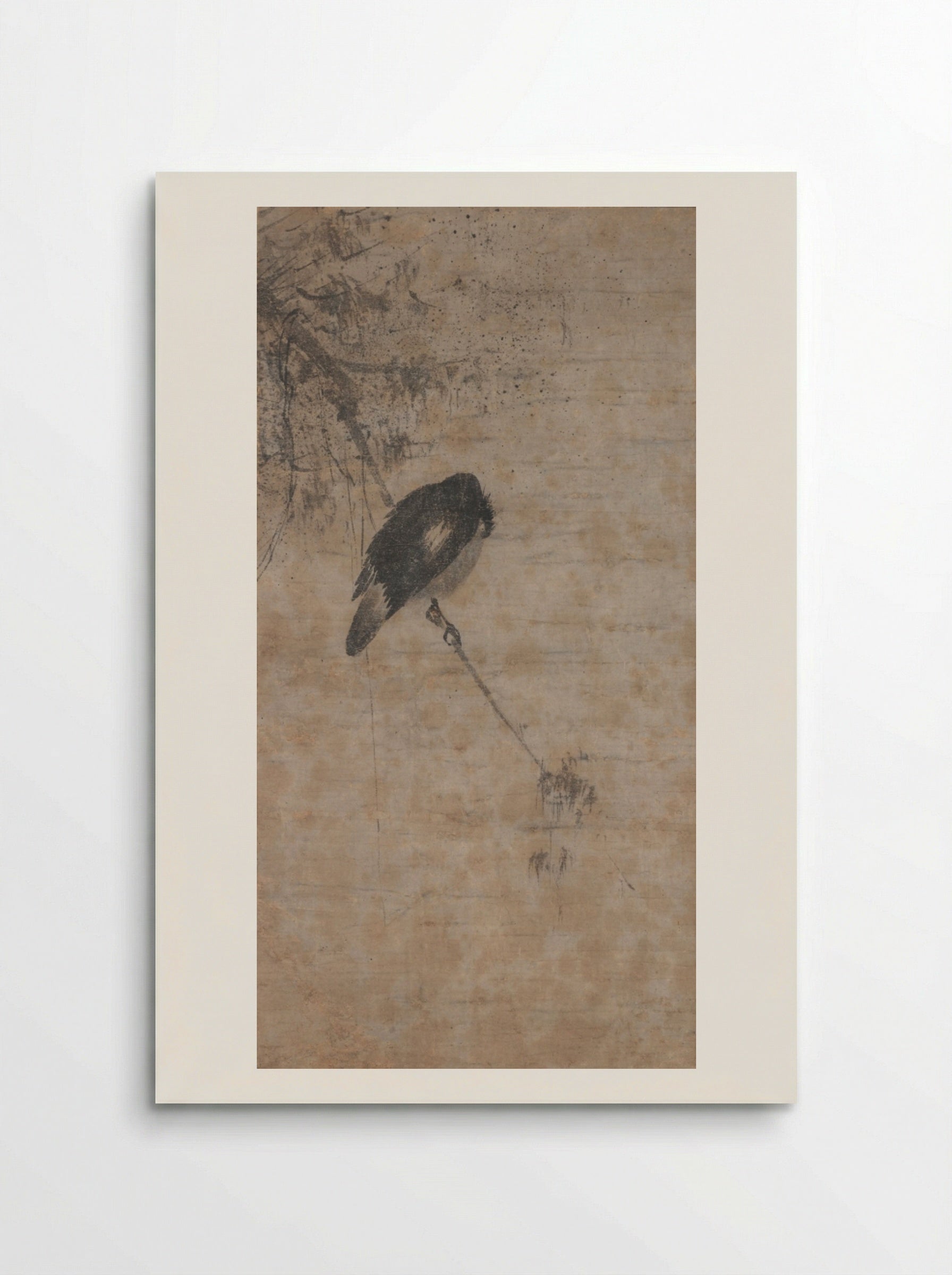 Willow and Magpie - Fachang Muqi - Poster