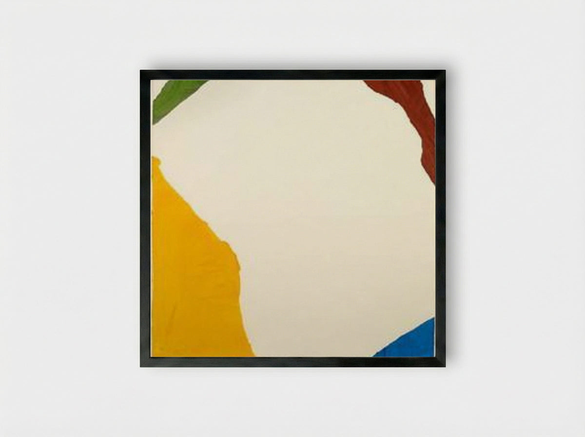Wind Directions - Helen Frankenthaler - Framed Print Black