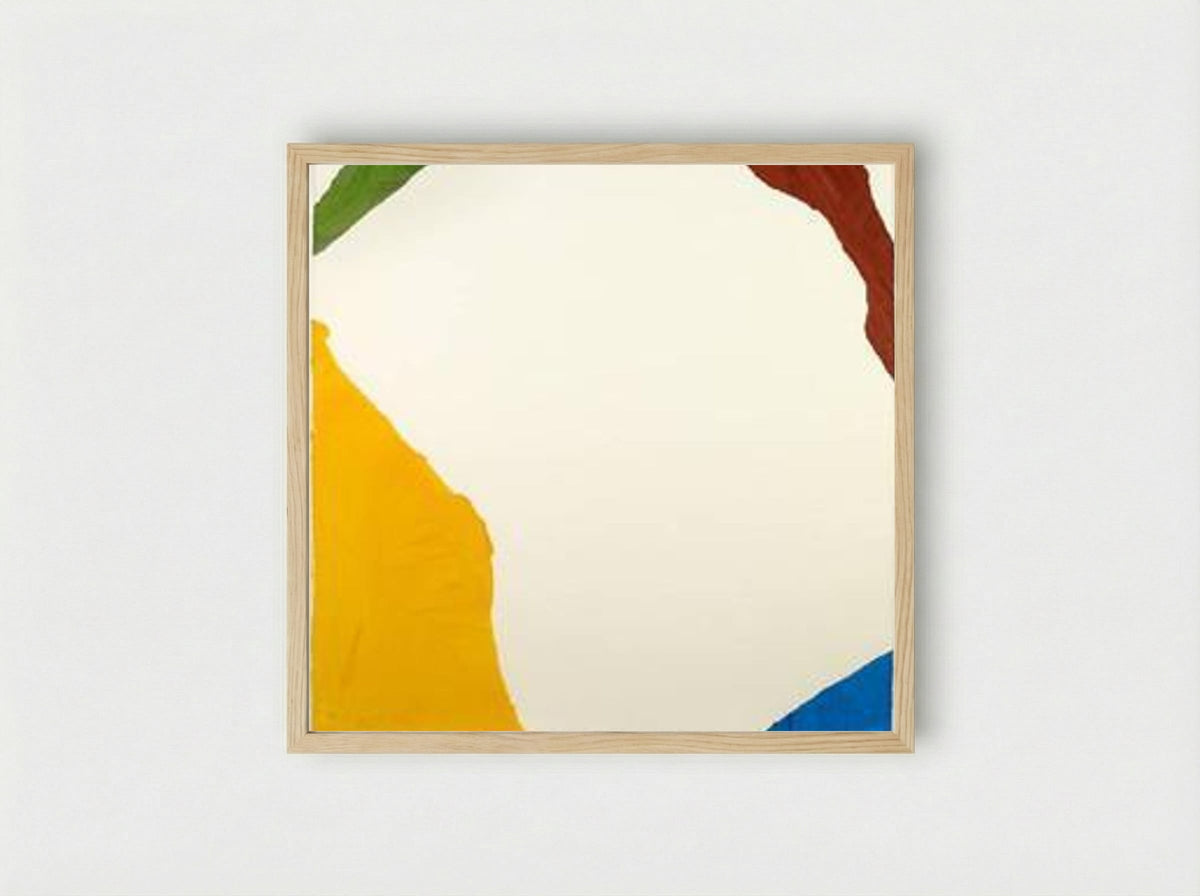Wind Directions - Helen Frankenthaler - Framed Print Wood