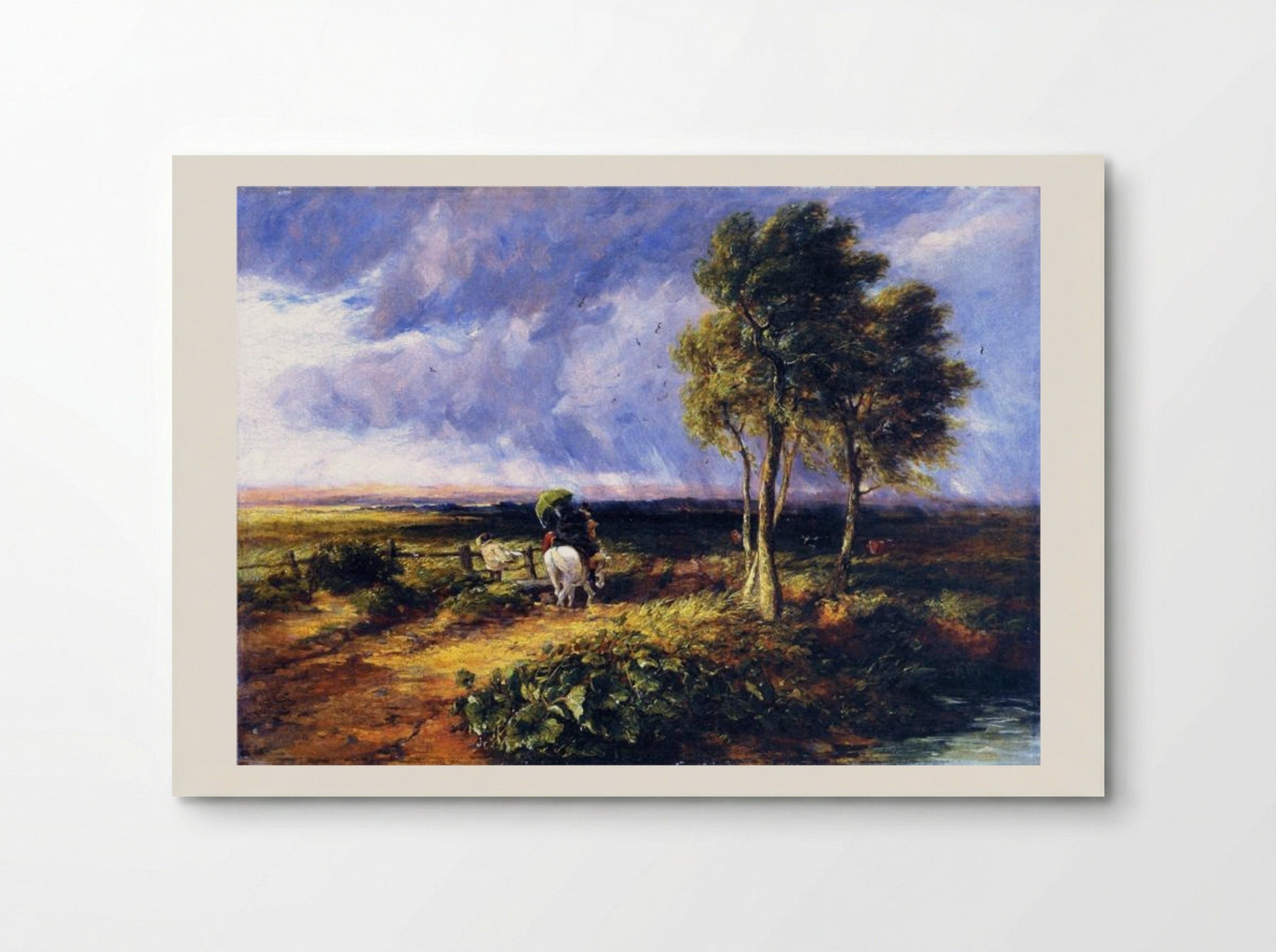 Wind, Rain and Sunshine - David Cox - Poster