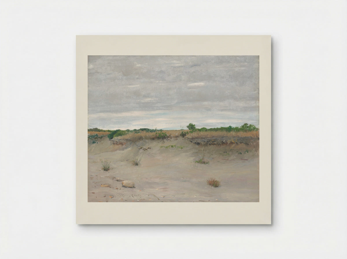 Wind-Swept Sands - William Merritt Chase - Poster