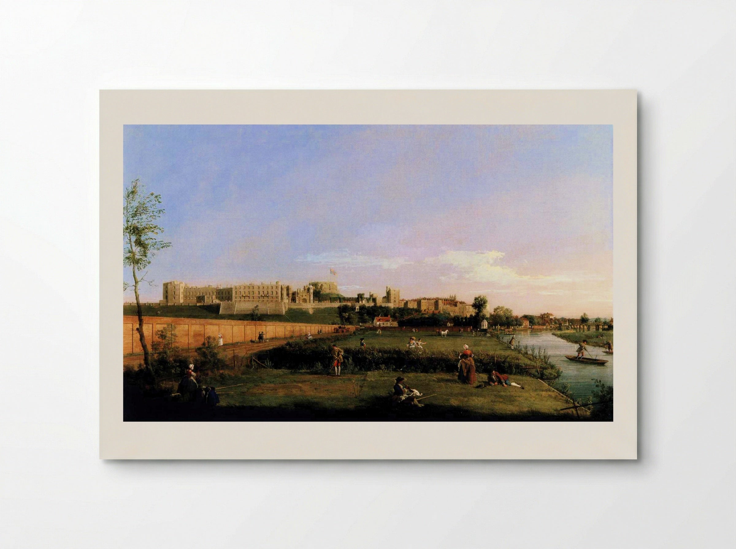 Windsor Castle from the River - Canaletto - Poster
