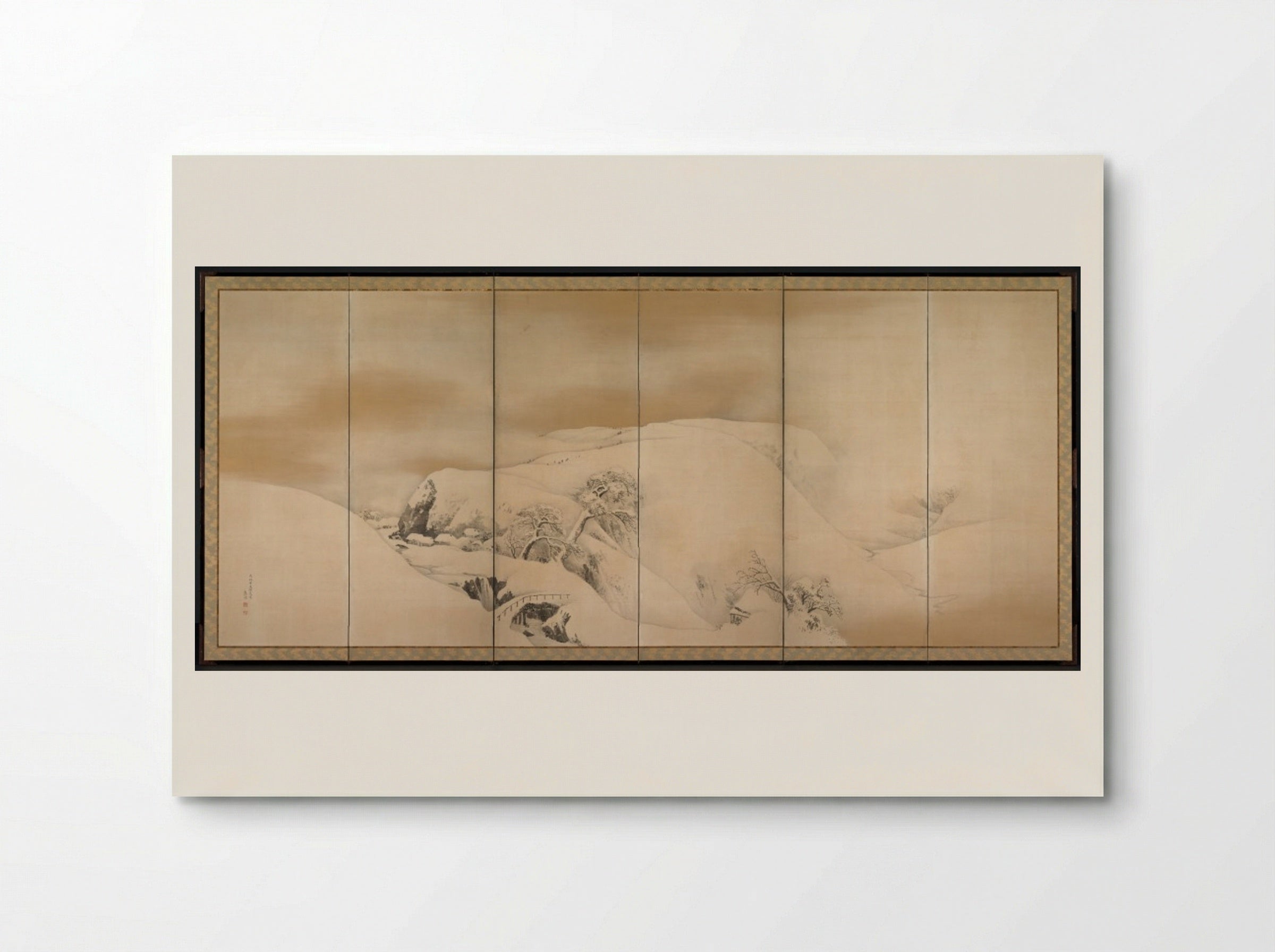 Winter Day - Maruyama Ōkyo - Poster