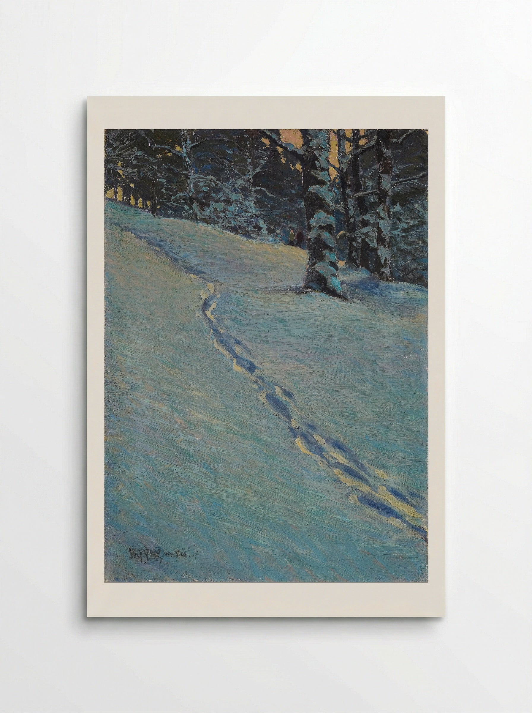 Winter Evening, High Park - J. E. H. MacDonald - Poster