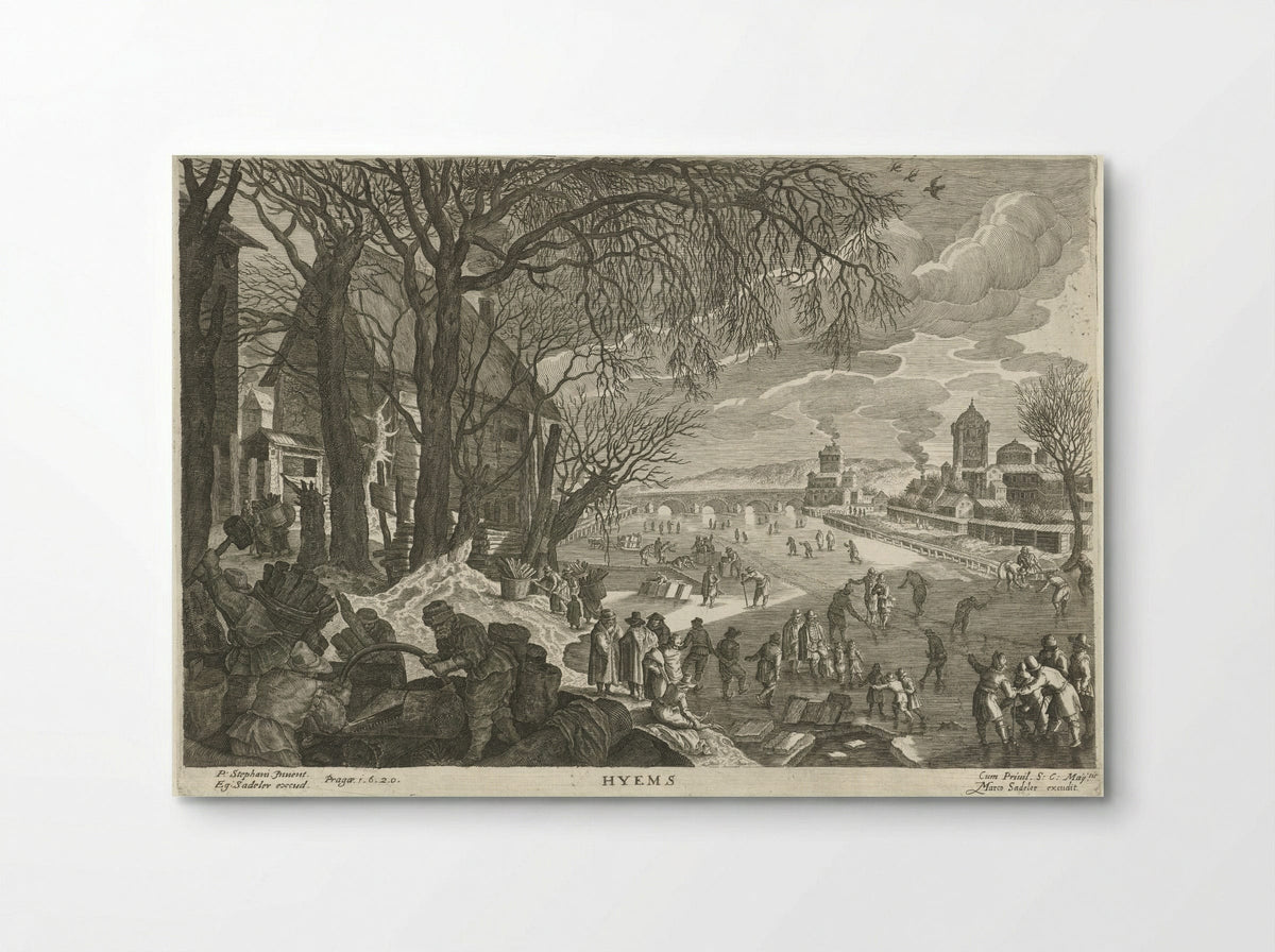 Winter (Hyems) - Aegidius Sadeler (II) - Poster