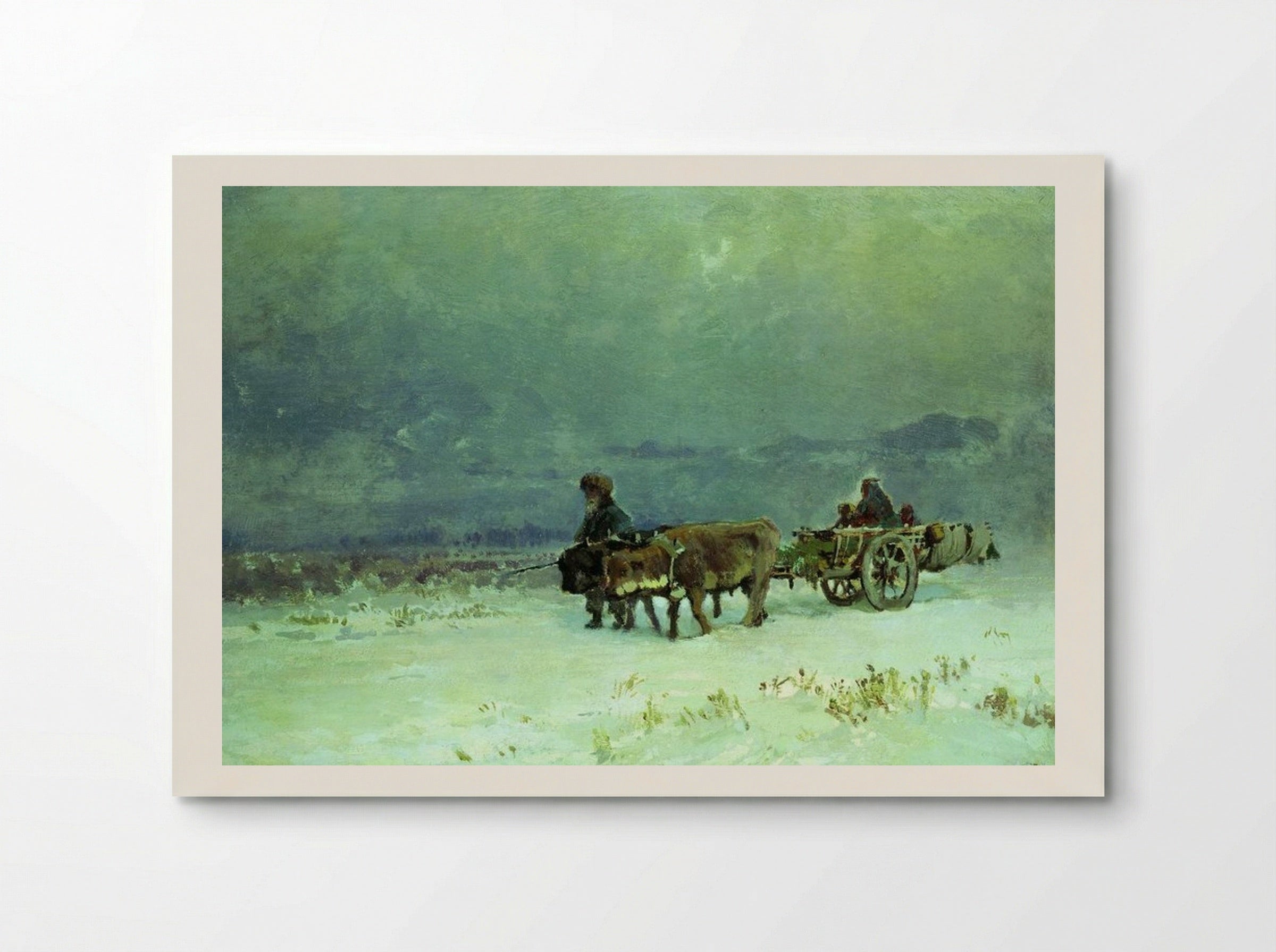 Winter in the Crimea - Fyodor Vasilyev - Poster