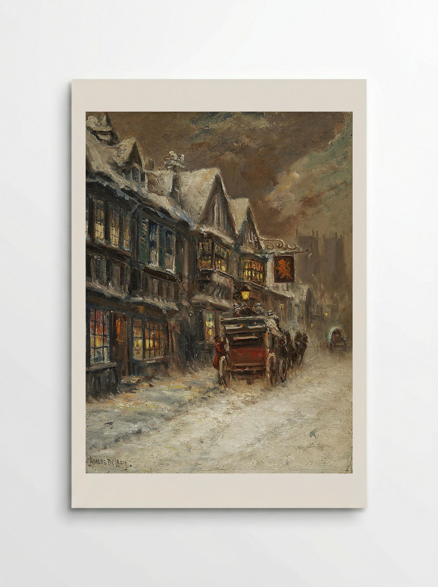 Winter - Charles John de Lacy - Poster