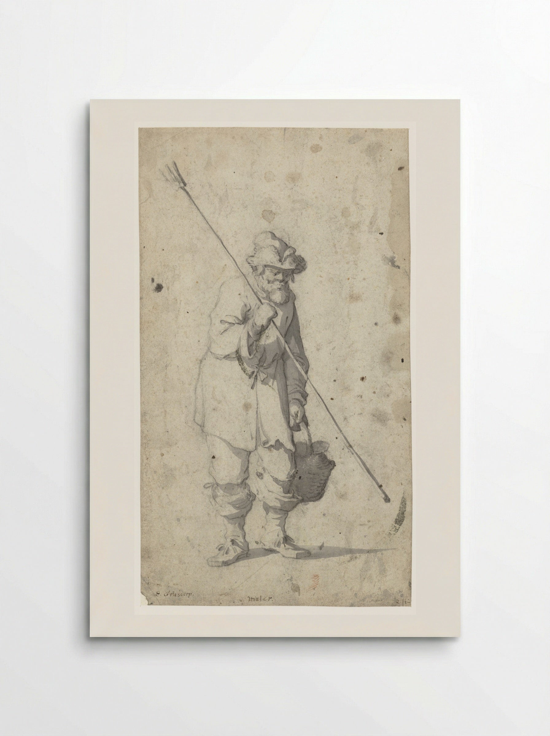 Winter - Gerrit Grasdorp - Poster