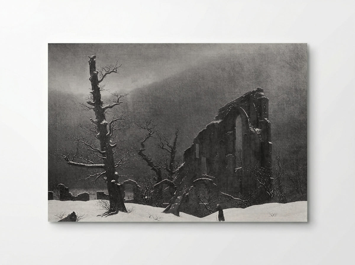Winter - Caspar David Friedrich - Poster