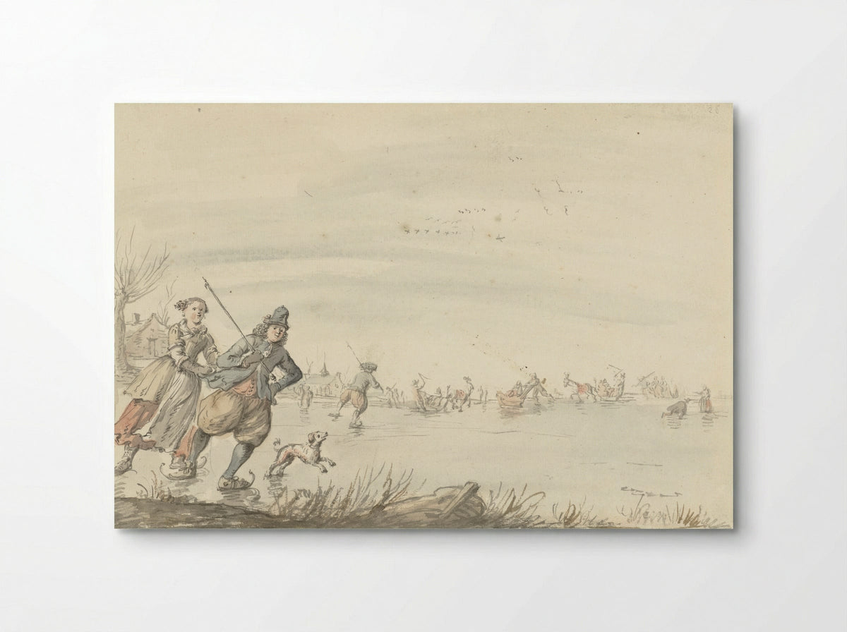 Wintergezicht - Gerrit Grasdorp - Poster