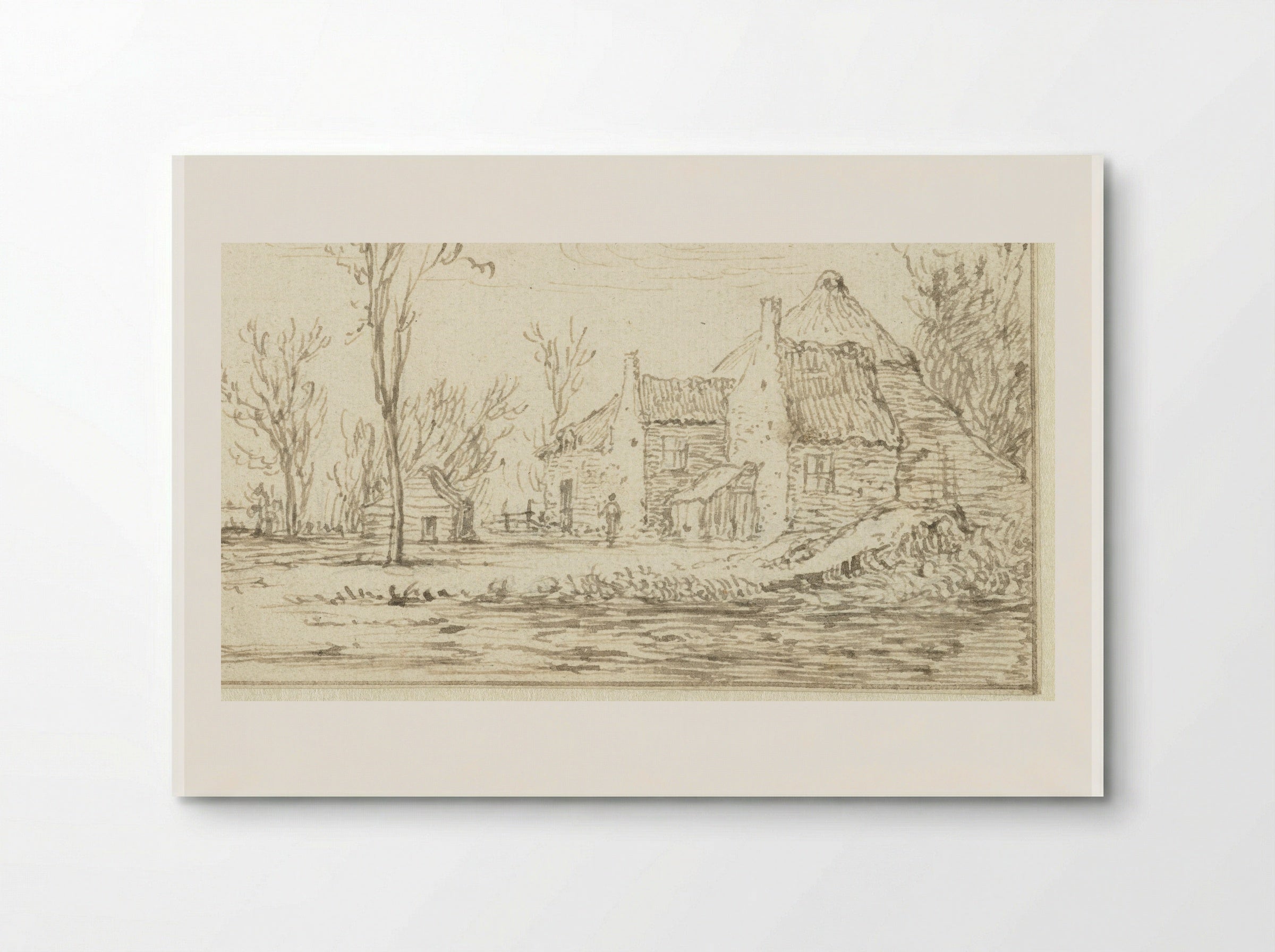 Winterlandschap - Jan van Goyen - Poster