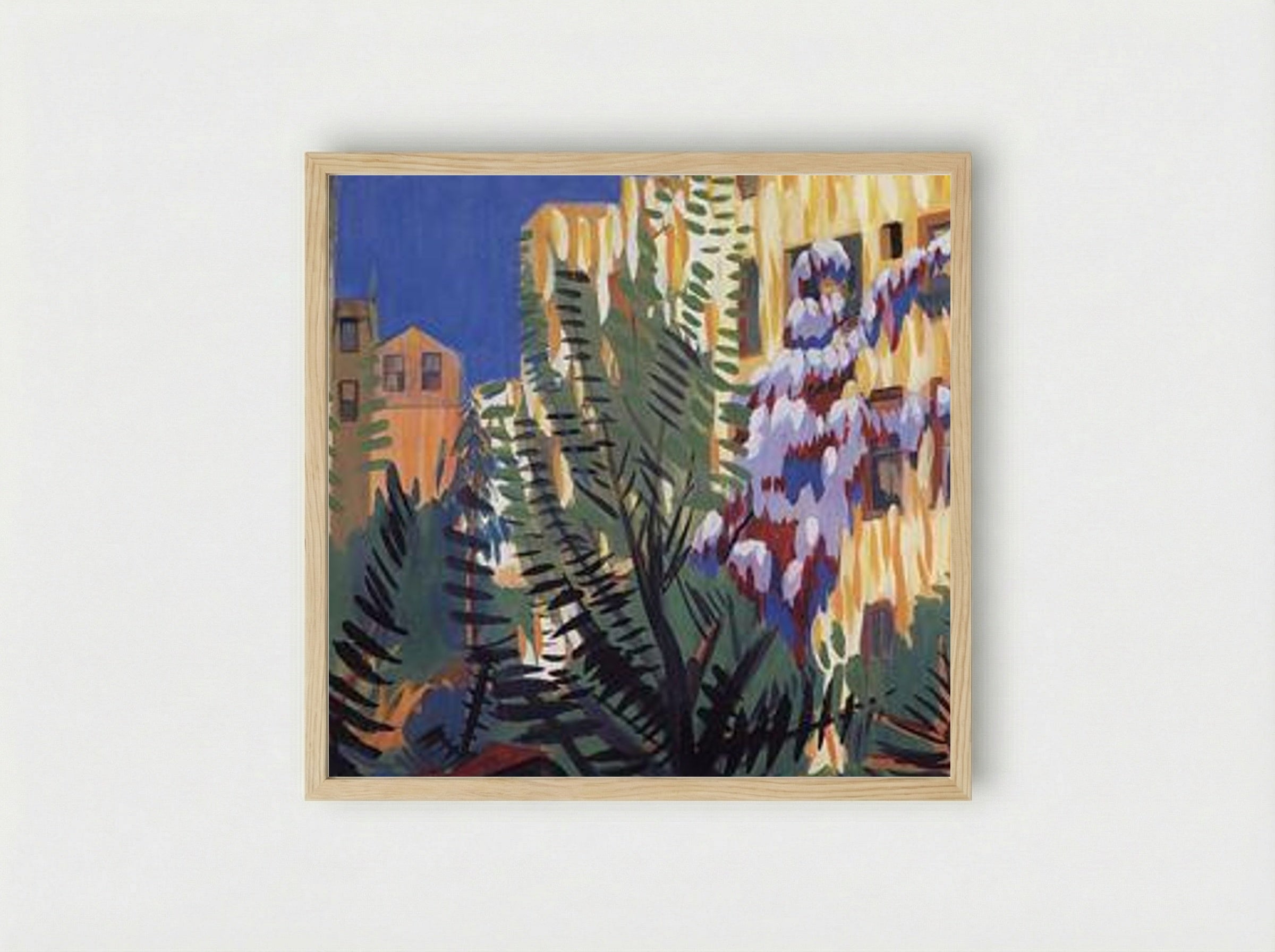 Wisteria - Martiros Saryan - Framed Print Wood