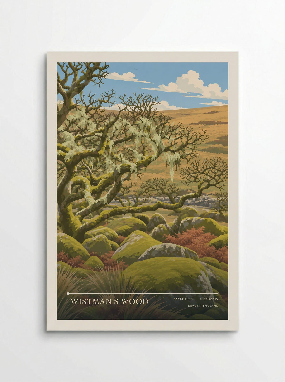 Wistman's Wood, Devon | Travel Poster - Poster
