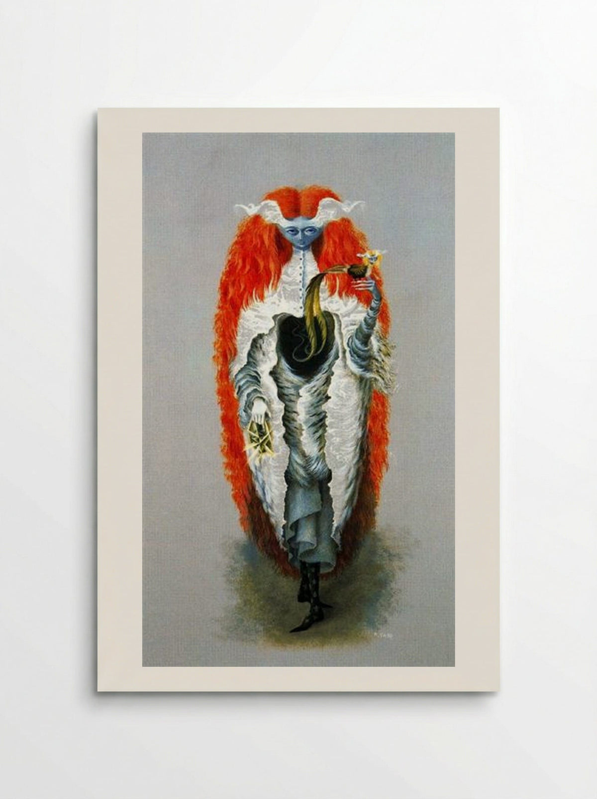 Witch Going to the Sabbath - Remedios Varo - Poster