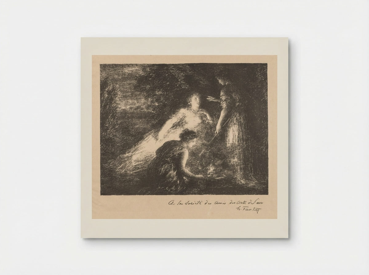 Witchcraft - Henri Fantin-Latour - Poster