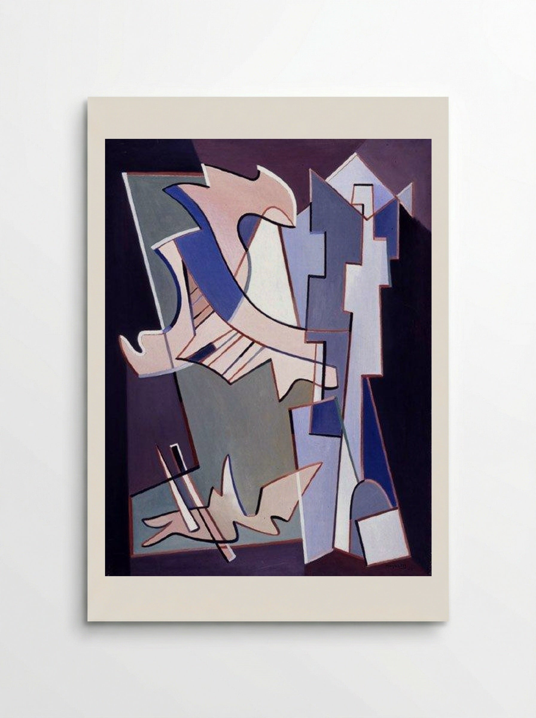 With Premeditation - Alberto Magnelli - Poster