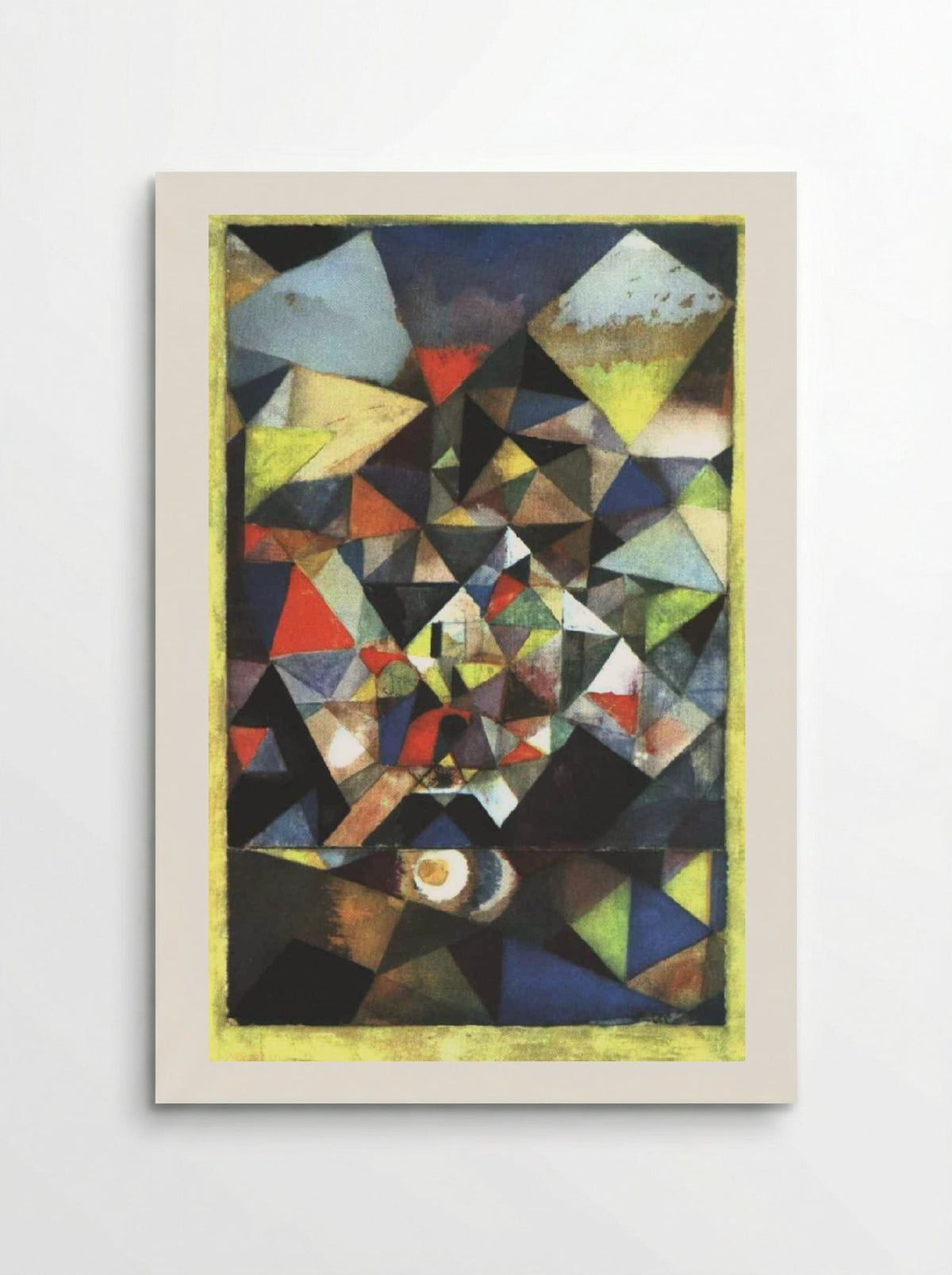 With the Egg - Paul Klee - Poster