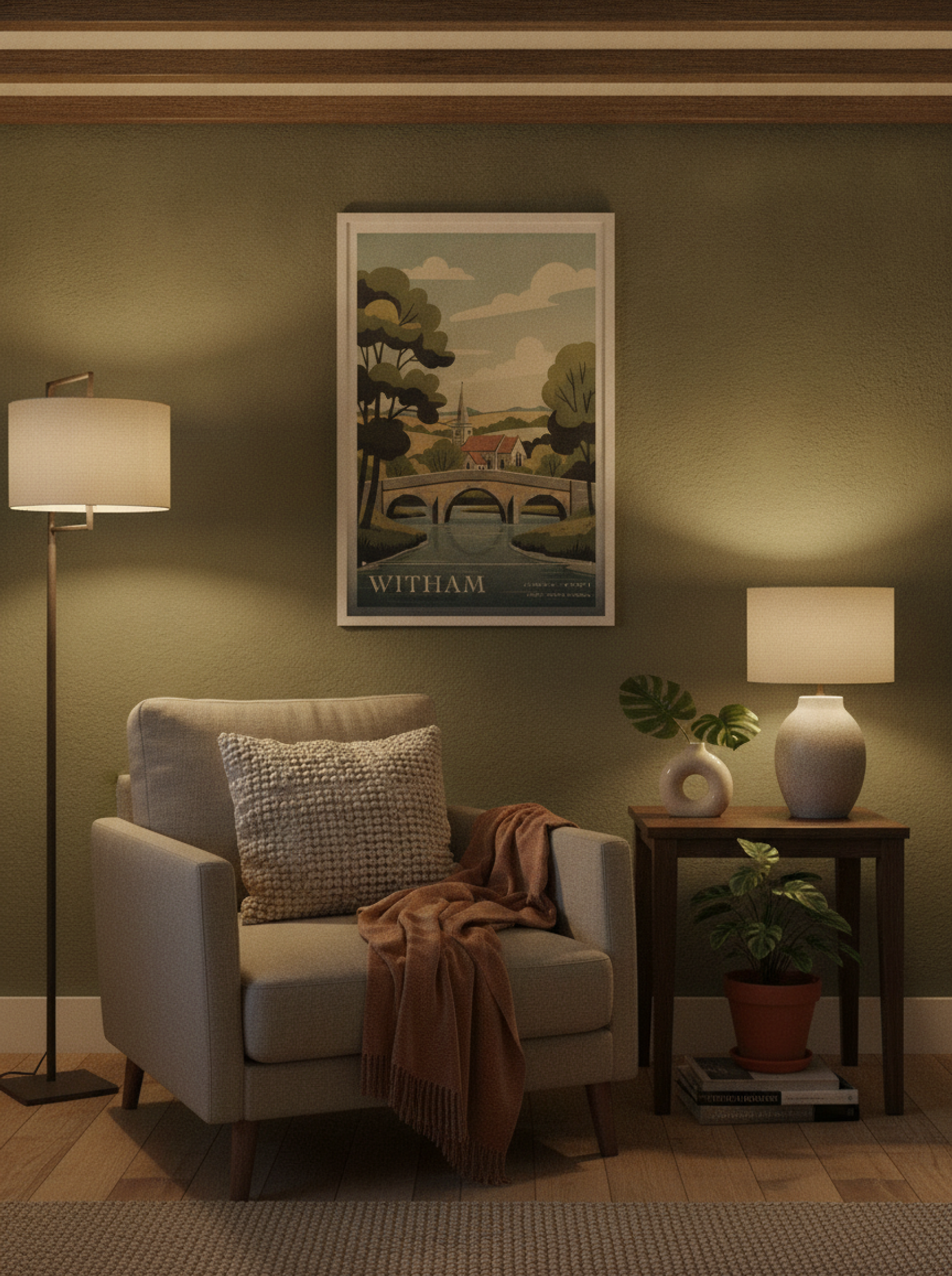 Witham Essex United Kingdom Travel Poster - Lifestyle