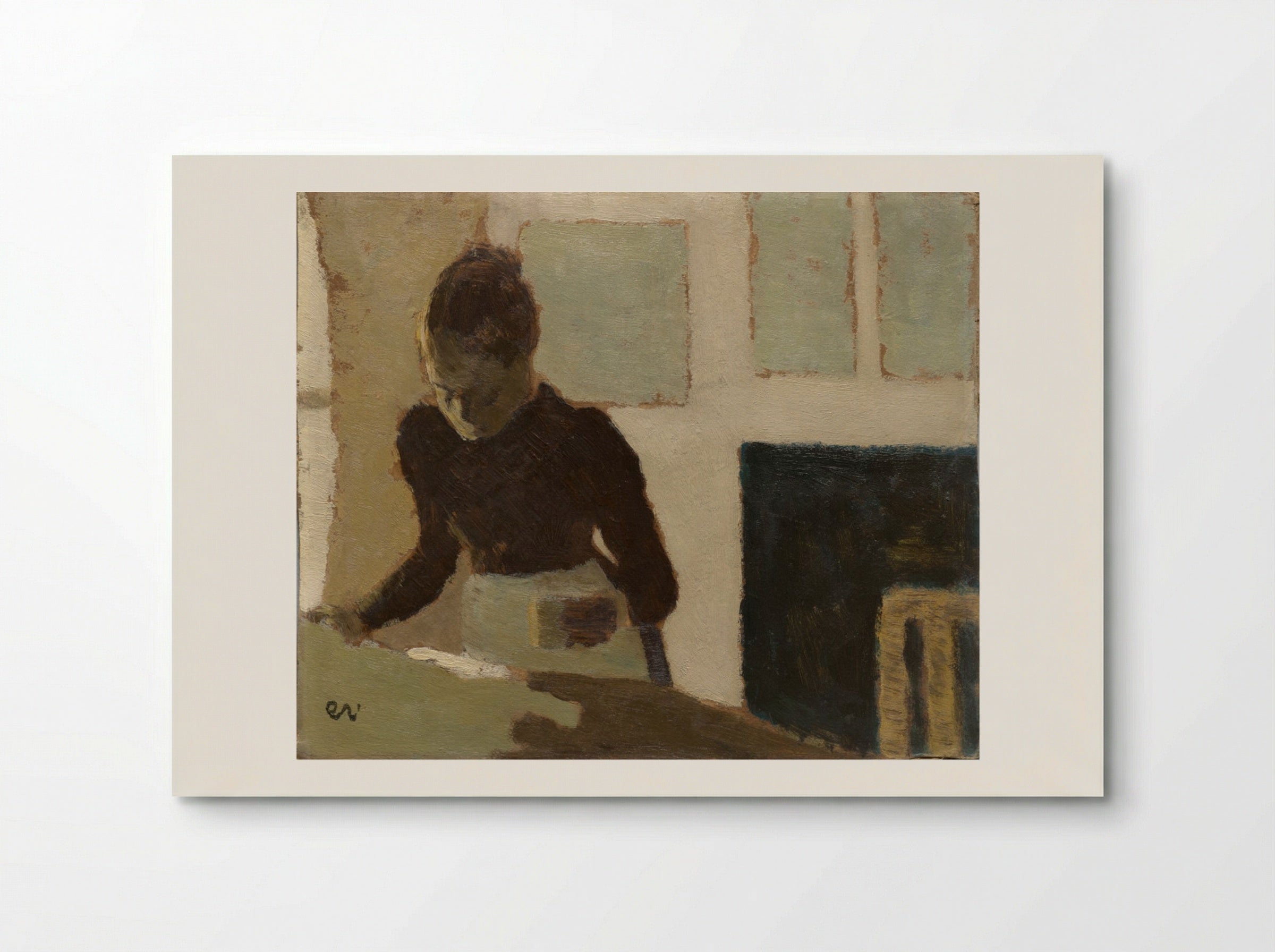 Woman Ironing - Édouard Vuillard - Poster
