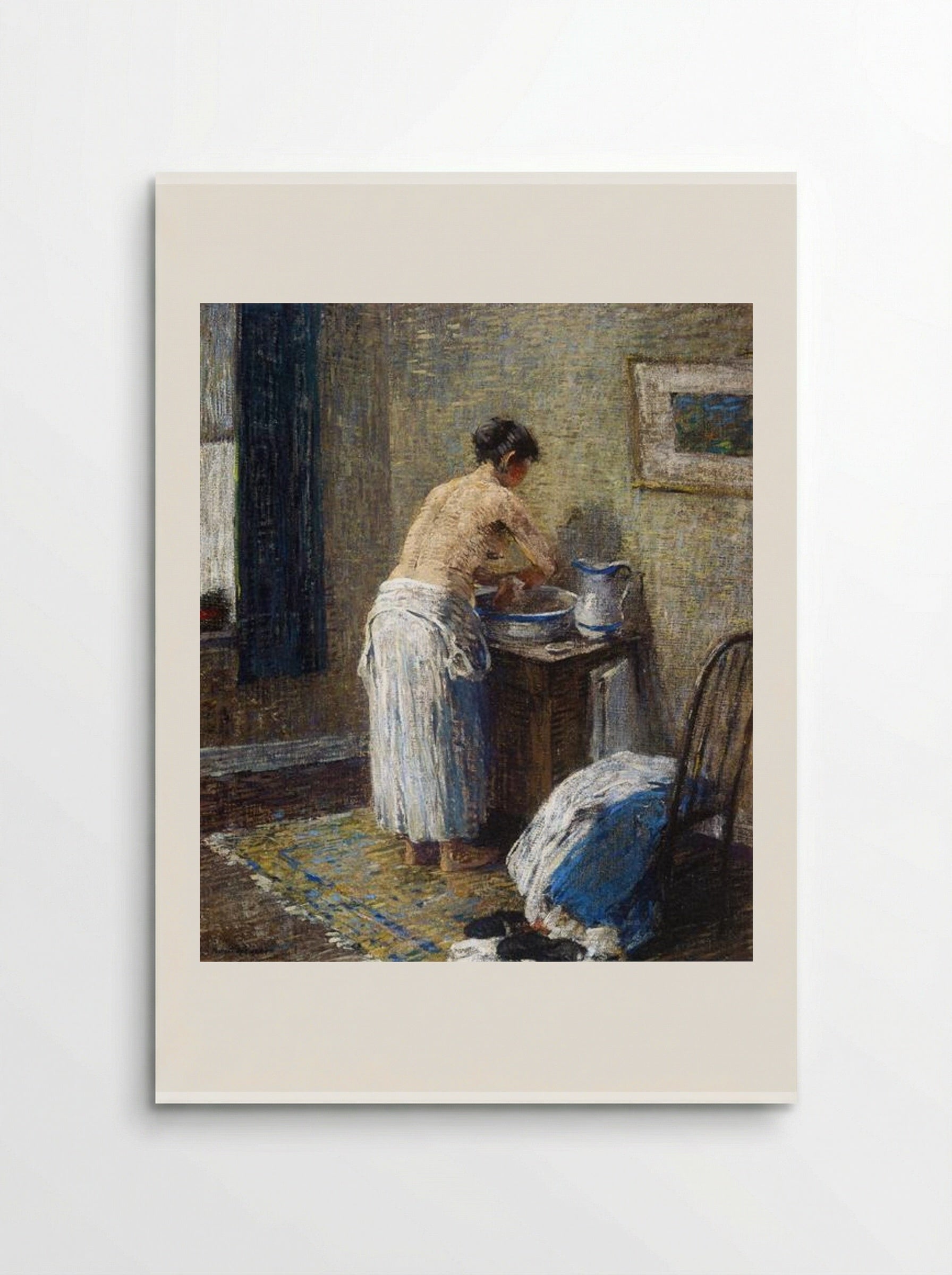 Woman Washing - Robert Spencer - Poster