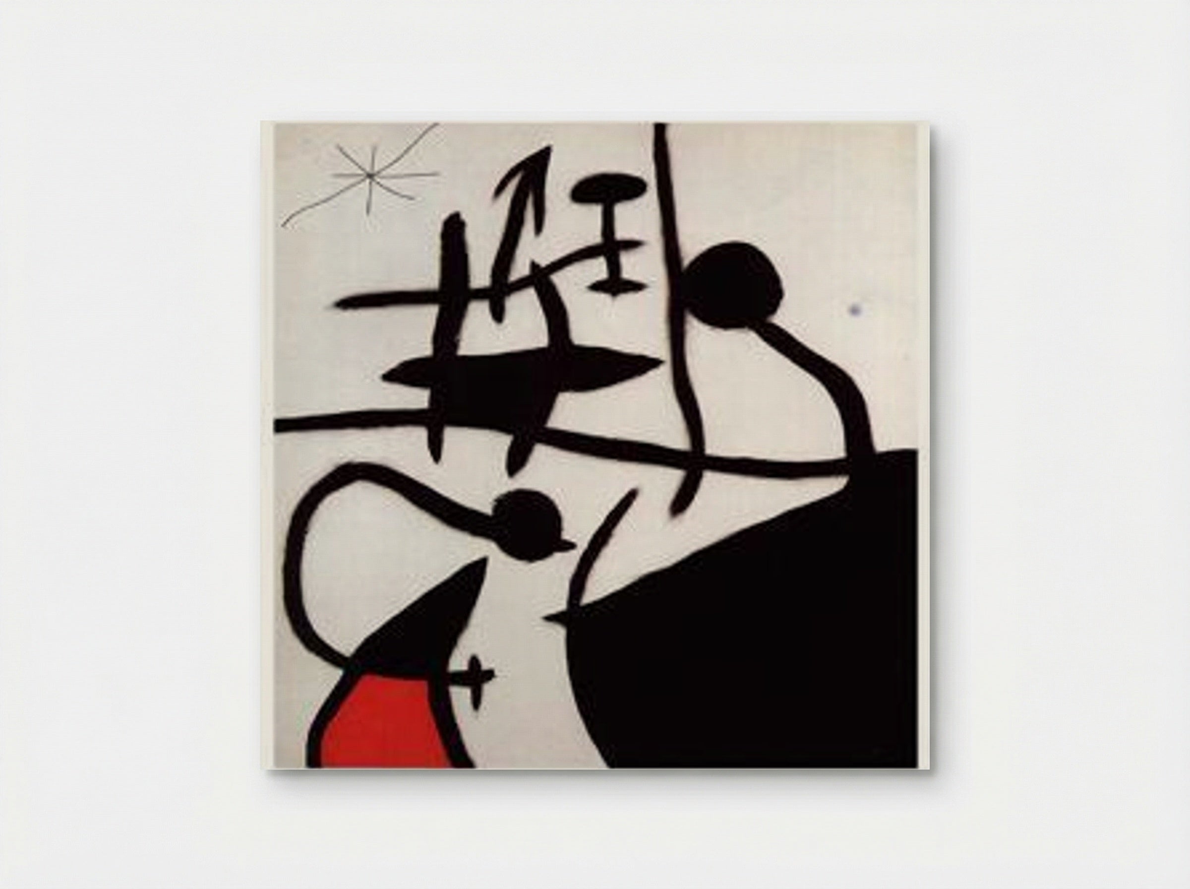 Woman and Birds in the Night - Joan Miró - Poster