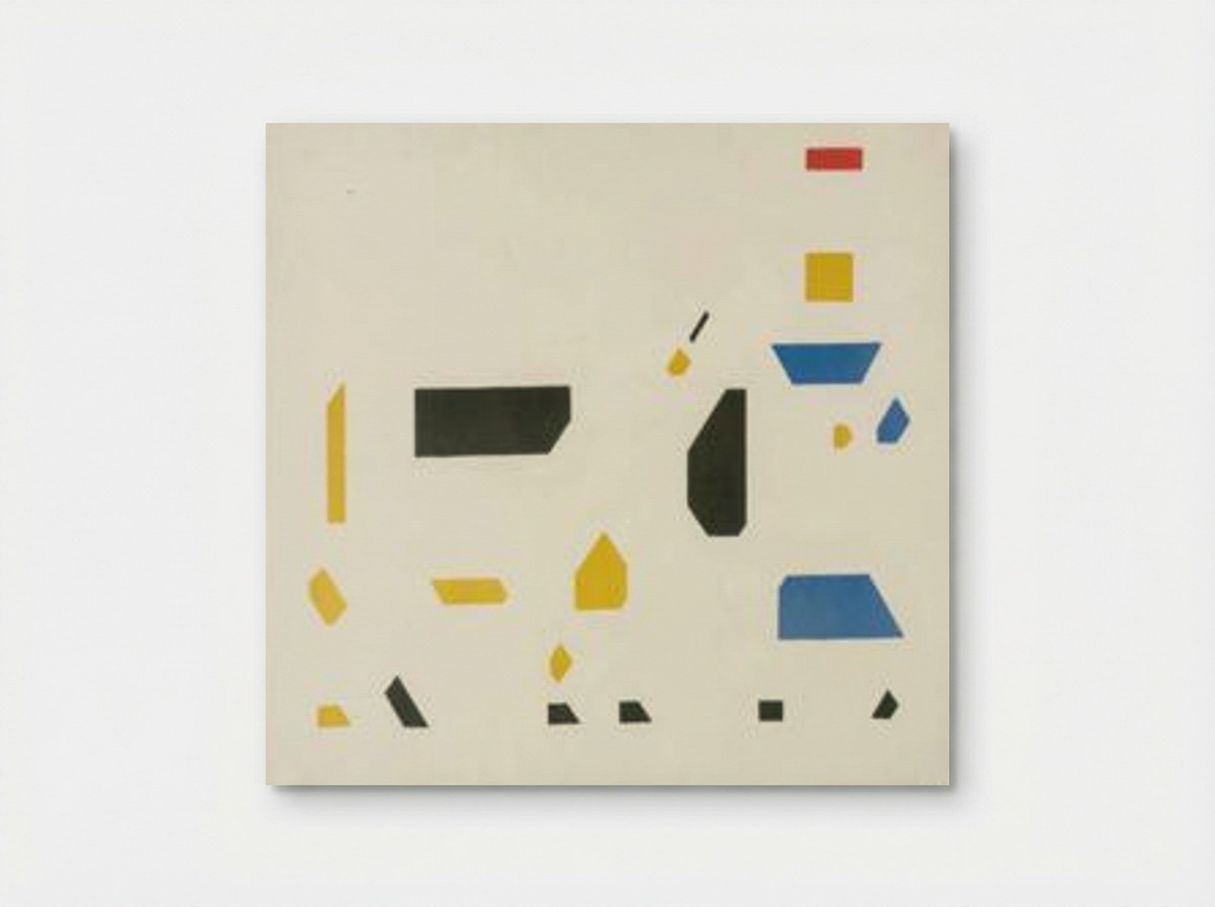 Woman and Cow - Bart van der Leck - Poster