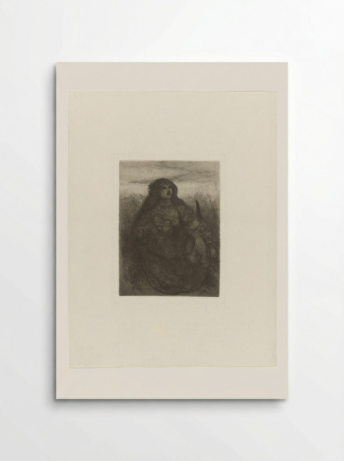 Woman in a Landscape - Matthijs Maris - Poster