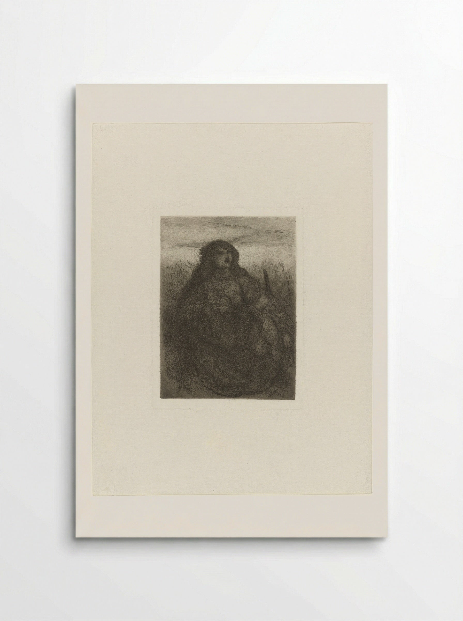 Woman in a Landscape - Matthijs Maris - Poster