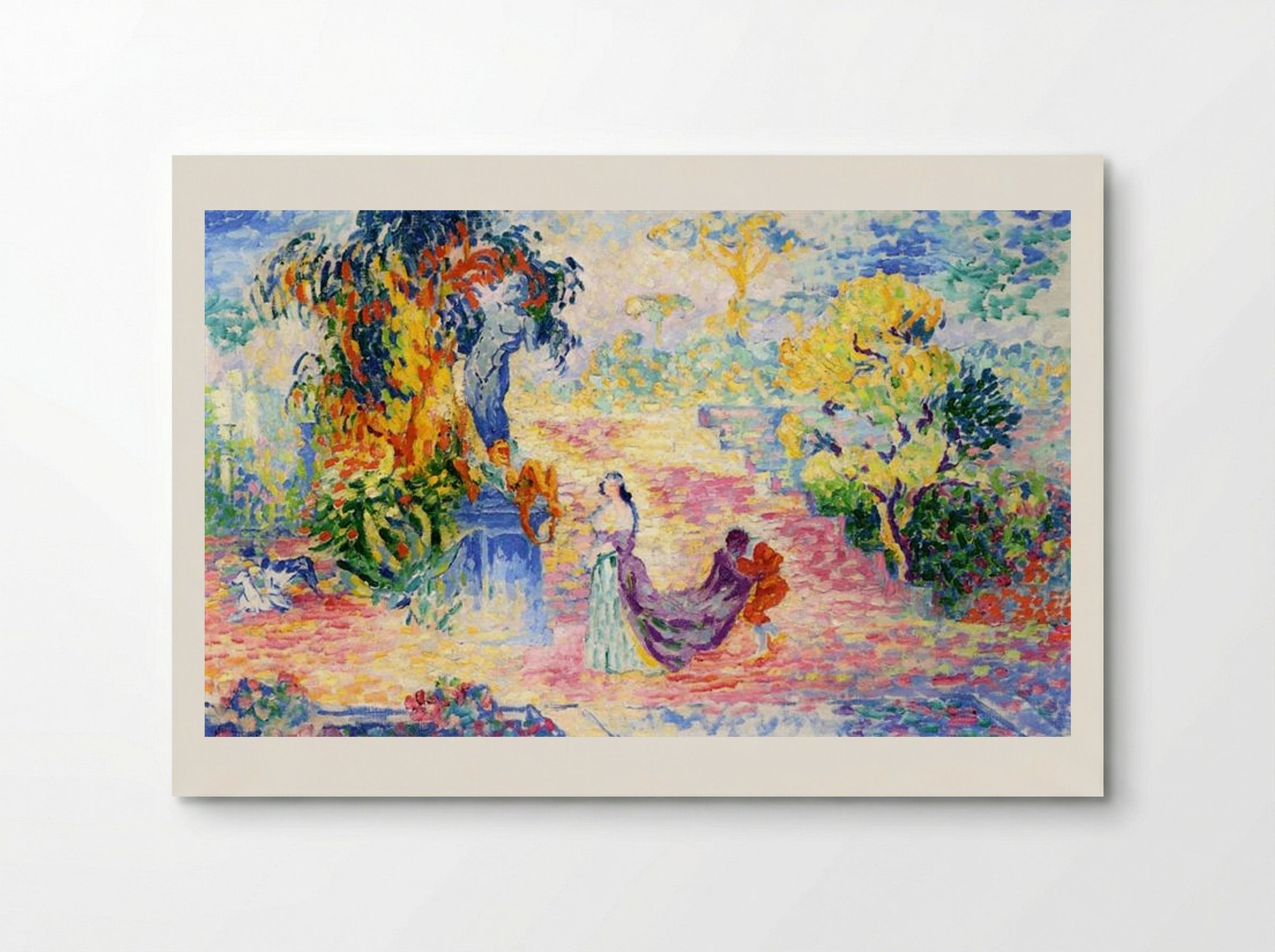 Woman in the Park - Henri-Edmond Cross - Poster