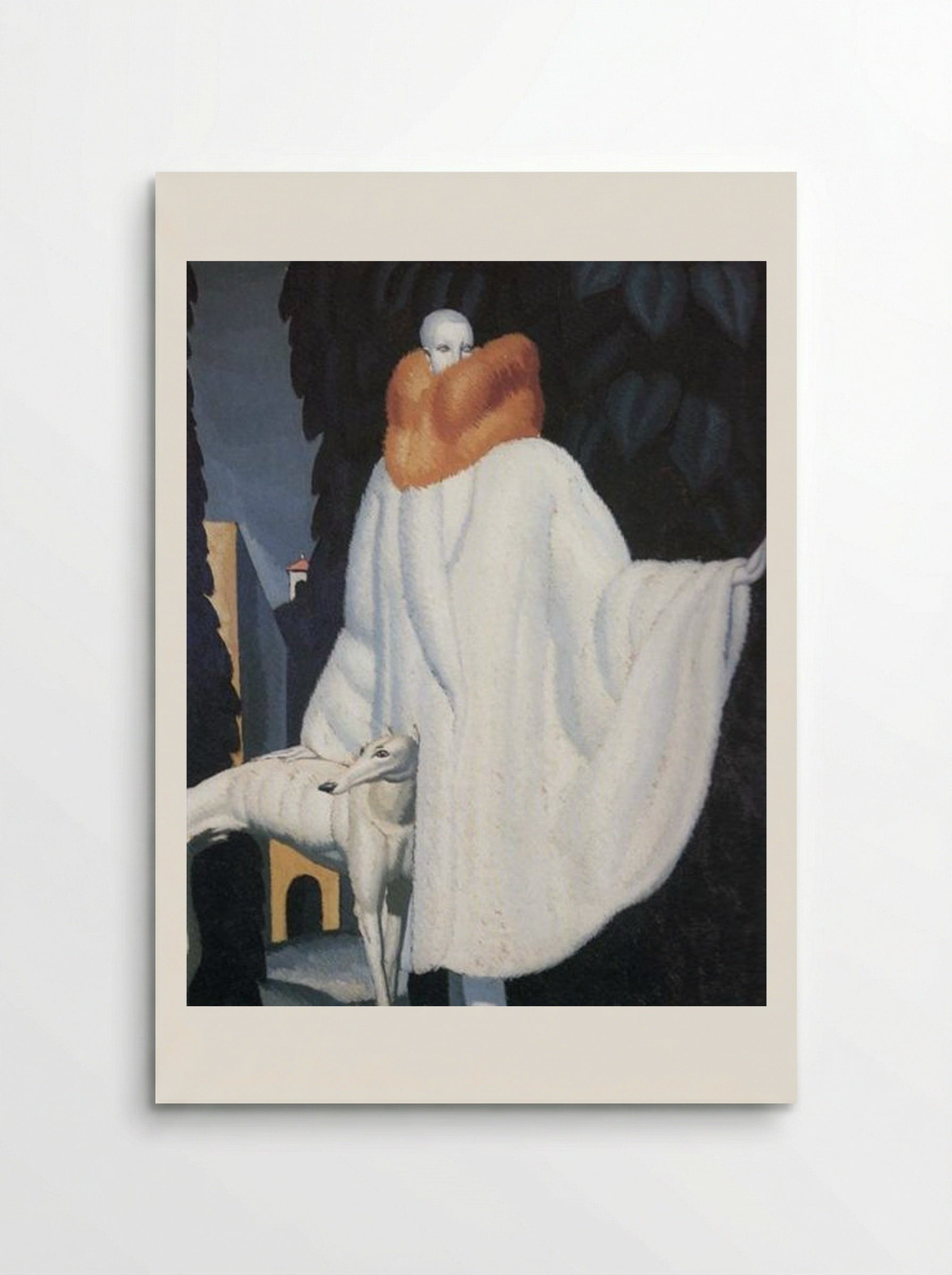 Woman with Stole - Jean Dupas - Poster