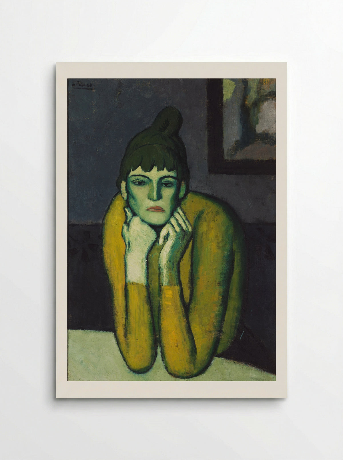 Woman with a Chignon - Pablo Picasso - Poster